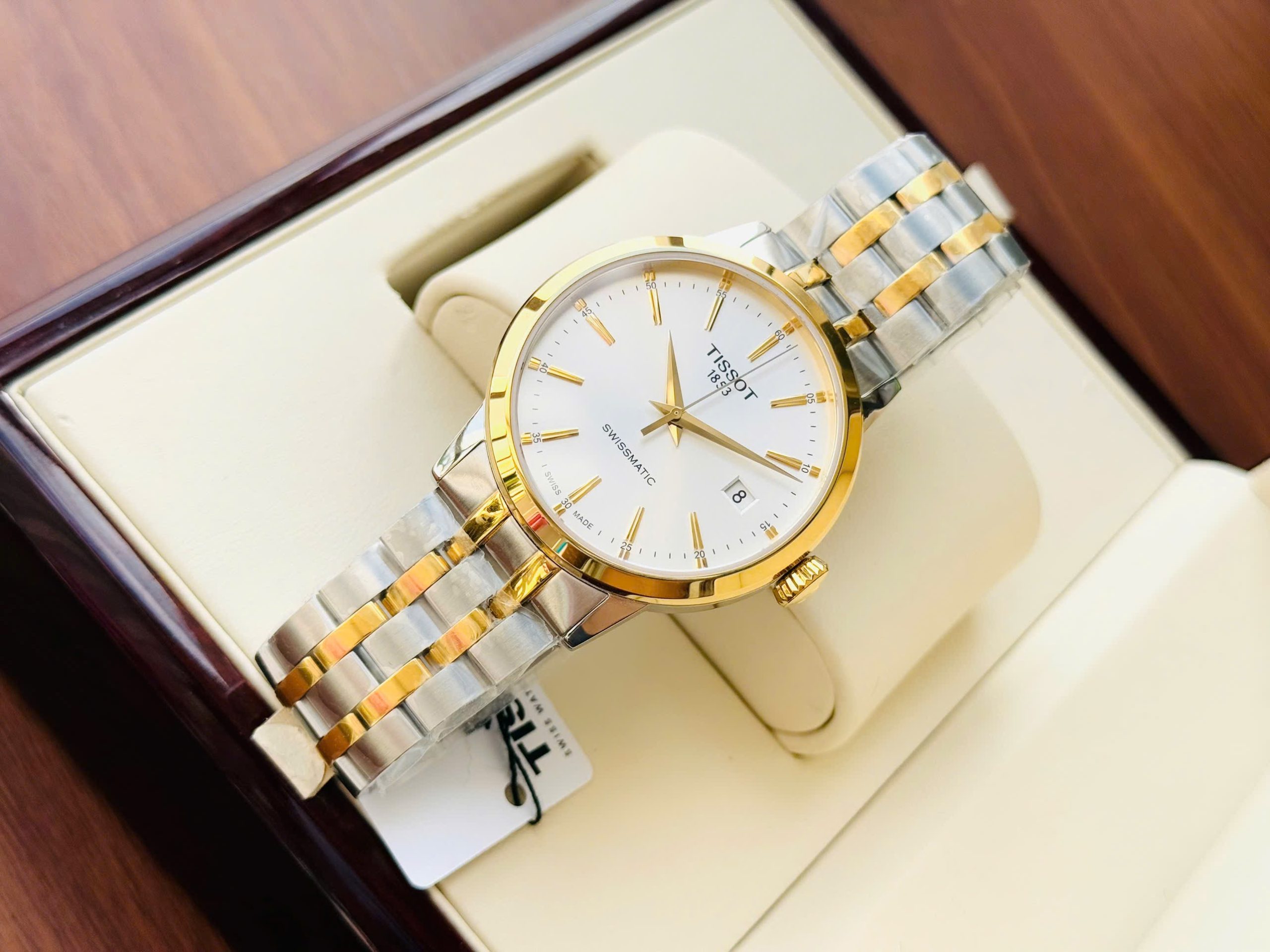 ( ĐỒNG HỒ NAM ) Tissot Automatic T129.407.22.031.01 ( T1294072203101 )