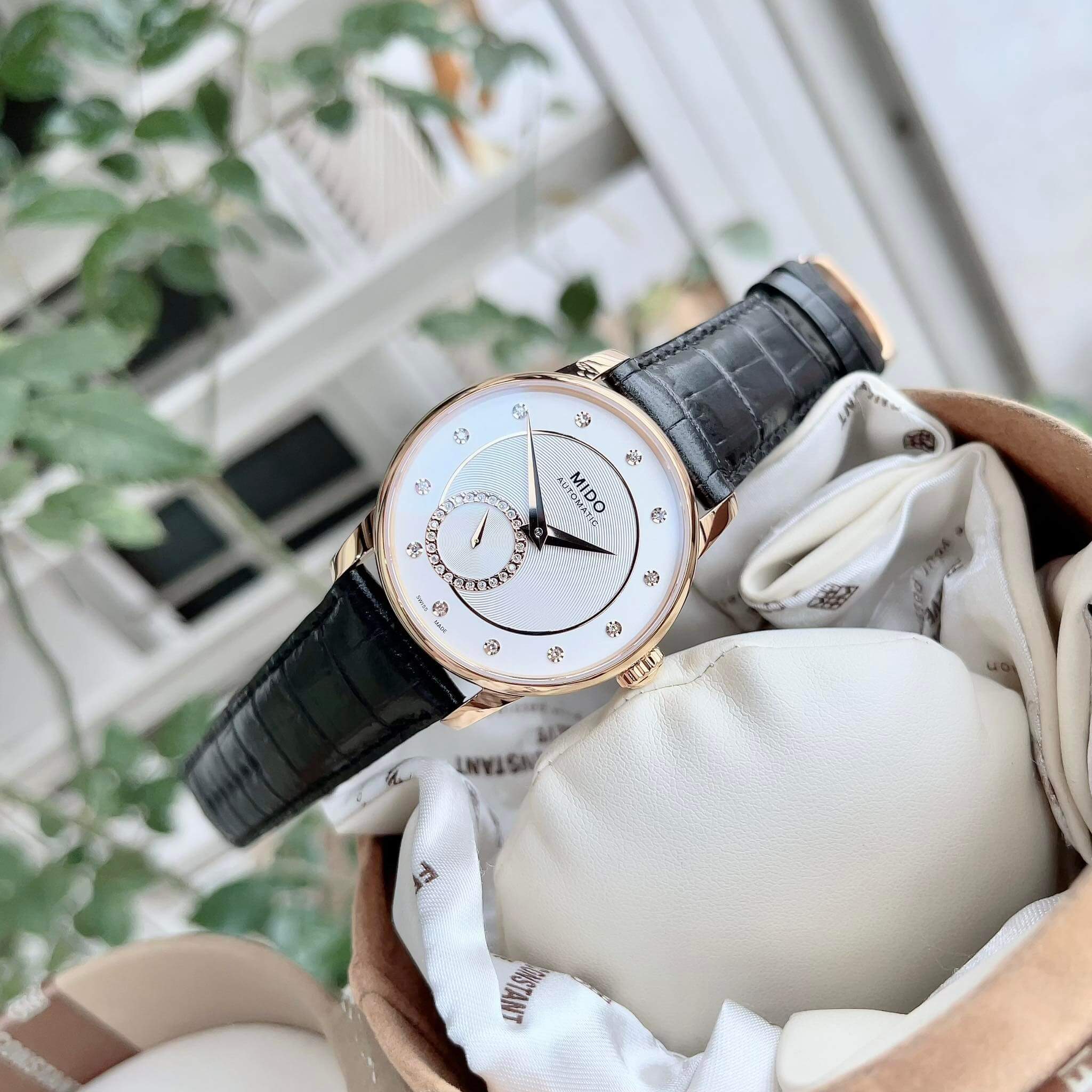 ĐỒNG HỒ NỮ MIDO BARONCELLI DIAMONDS M007.228.36.036.00 (M0072283603600) 35mm