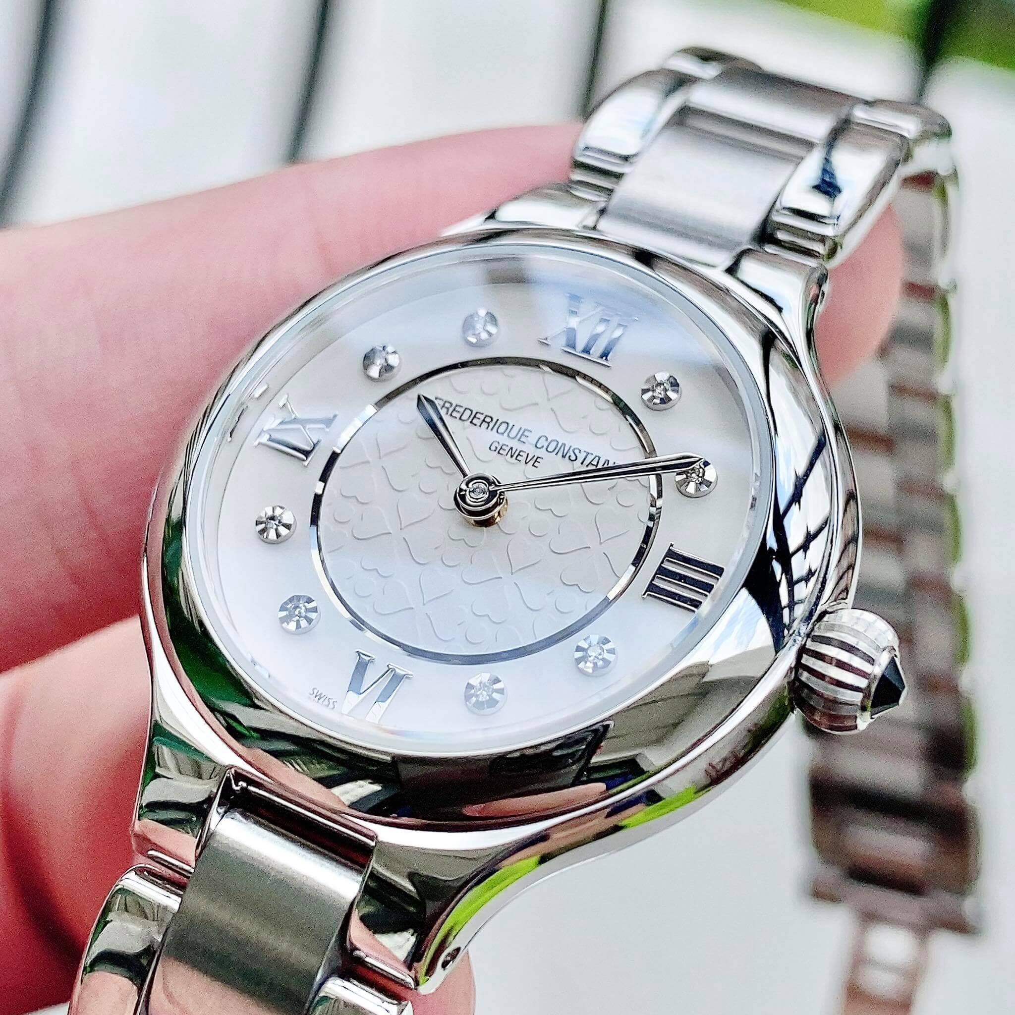 Ảnh 2 của (ĐỒNG HỒ NỮ) Frederique Constan FC-200WHD1ER36B Diamond ( FC200WHD1ER36B ) ( 200WHD1ER36B ) 30mm