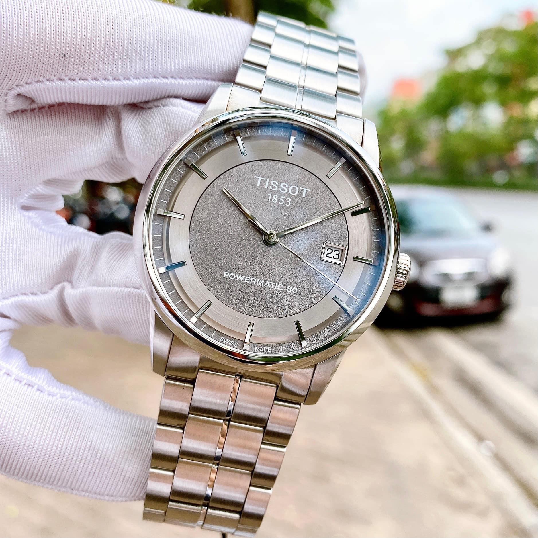 [ĐỒNG HỒ NAM] Tissot Automatic Luxury Powermatic 80 Gray T086.407.11.061.00 ( T0864071106100 )