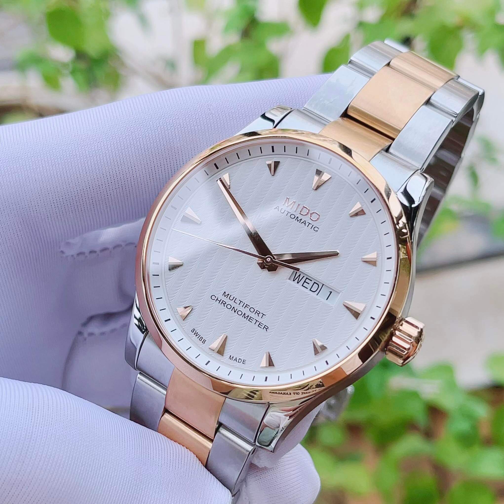 ĐỒNG HỒ NAM (New) Mido Multifort Chronometer M005.431.22.031.00 ( M0054312203100 ) 42mm