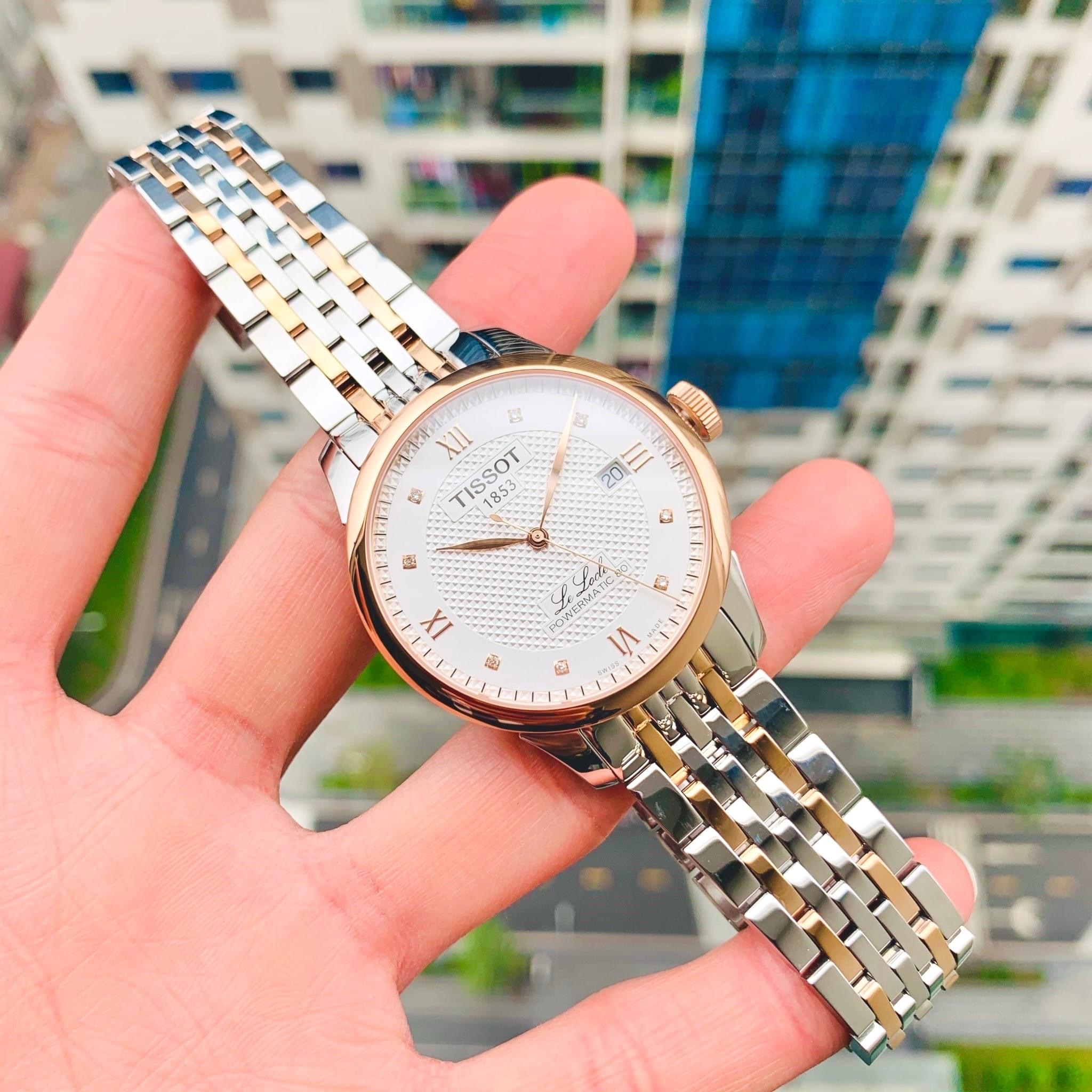 Ảnh 3 của (ĐỒNG HỒ NAM) (New) Tissot Automatic Le Locle Powermatic 80 T006.407.22.036.00 ( T0064072203600 ) 39.3mm