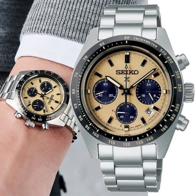 (ĐỒNG HỒ NAM) Seiko Solar SSC817 ( SSC817P1 ) Prospex Speedtimer Chronograph 39mm
