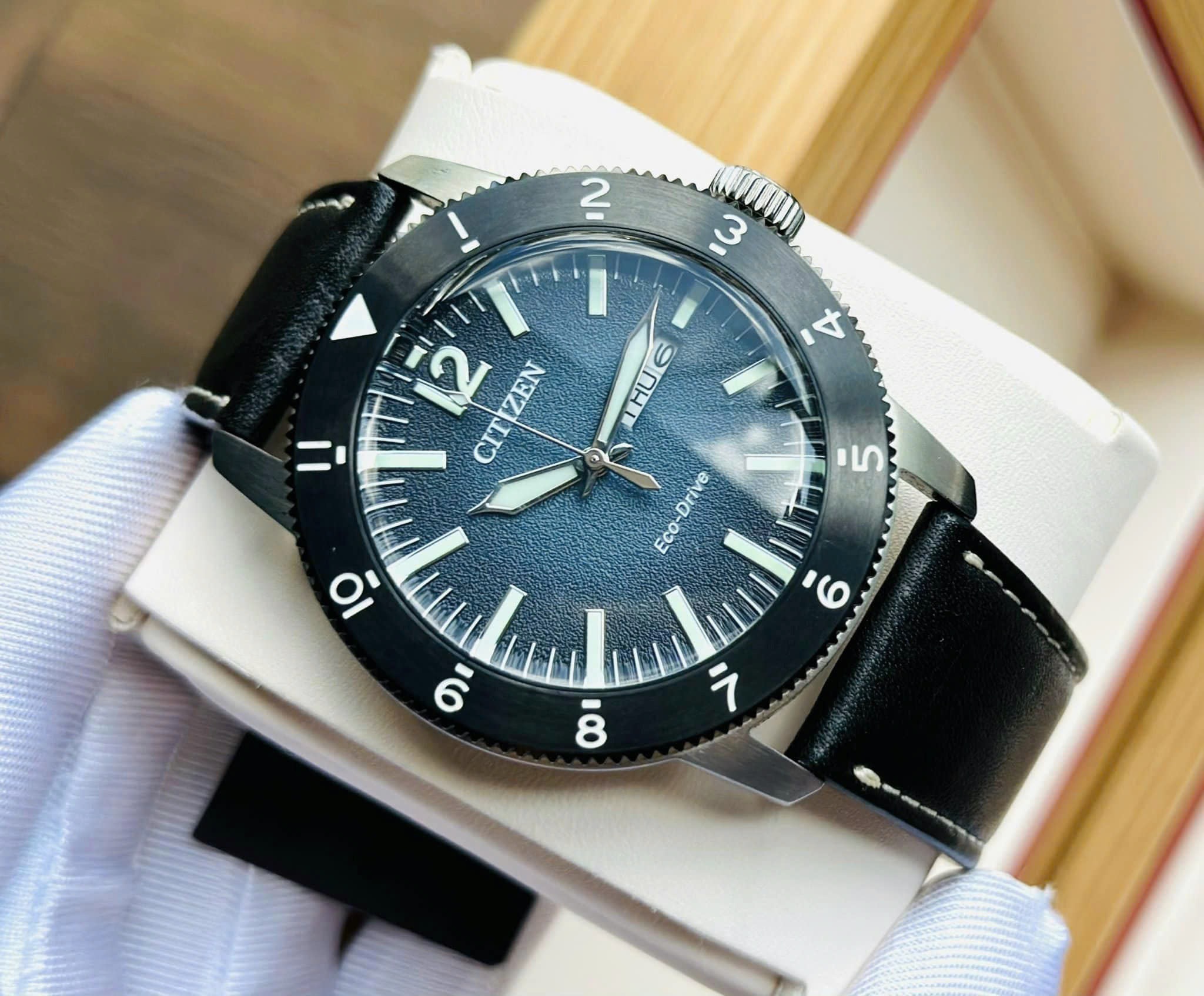 Ảnh 7 của (ĐỒNG HỒ NAM) Citizen Eco-Drive AW0078-08L 43mm