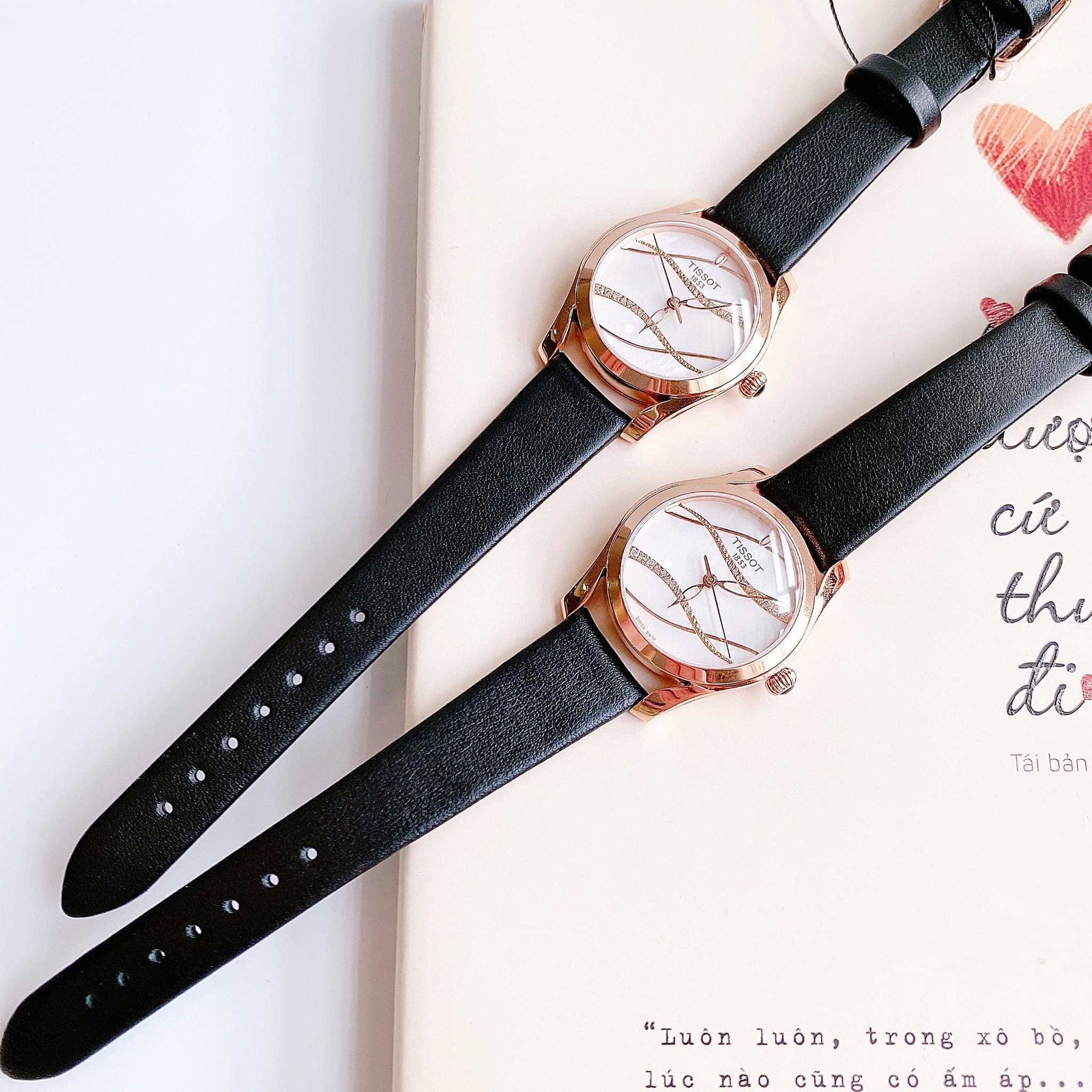 (ĐỒNG HỒ NỮ) Tissot T-Wave White Mother of Pearl Diamond Dial T112.210.36.111.00 ( T1122103611100 ) 30mm