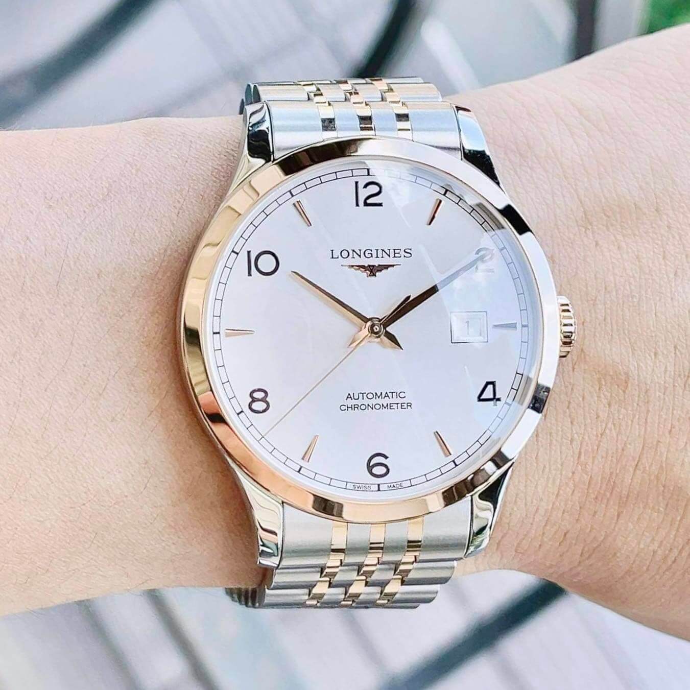 (ĐỒNG HỒ NAM) (New) Longines Record Collection L2.821.5.76.7 ( L28215767 ) 40.5mm
