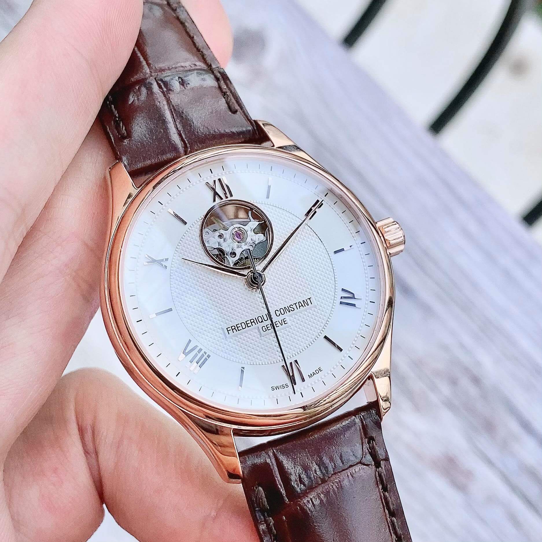 (ĐỒNG HỒ NAM) (New) Frederique Constant Open Heart FC-310MV5B4 ( 310MV5B4 ) ( FC310MV5B4) 40mm