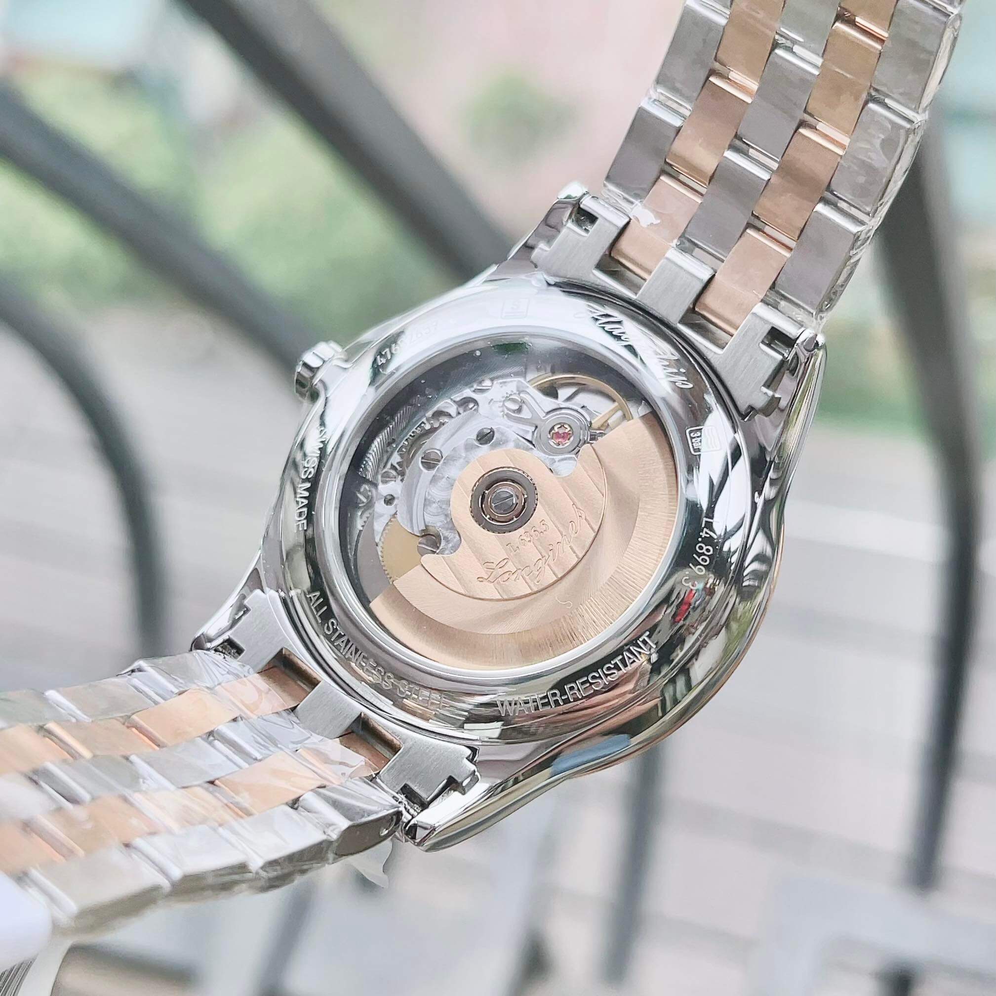 Ảnh 4 của (ĐỒNG HỒ NAM) (New)  Longines Flagship DayDate - L4.899.3.92.7 ( L48993927 ) 38.5mm