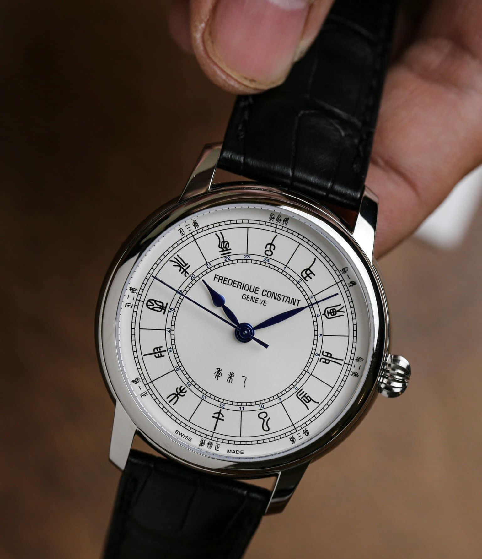 (ĐỒNG HỒ NAM) (New) Frederique Constant FC-724CC4H6 (FC724CC4H6) (724CC4H6) Zodiac Watch 40mm