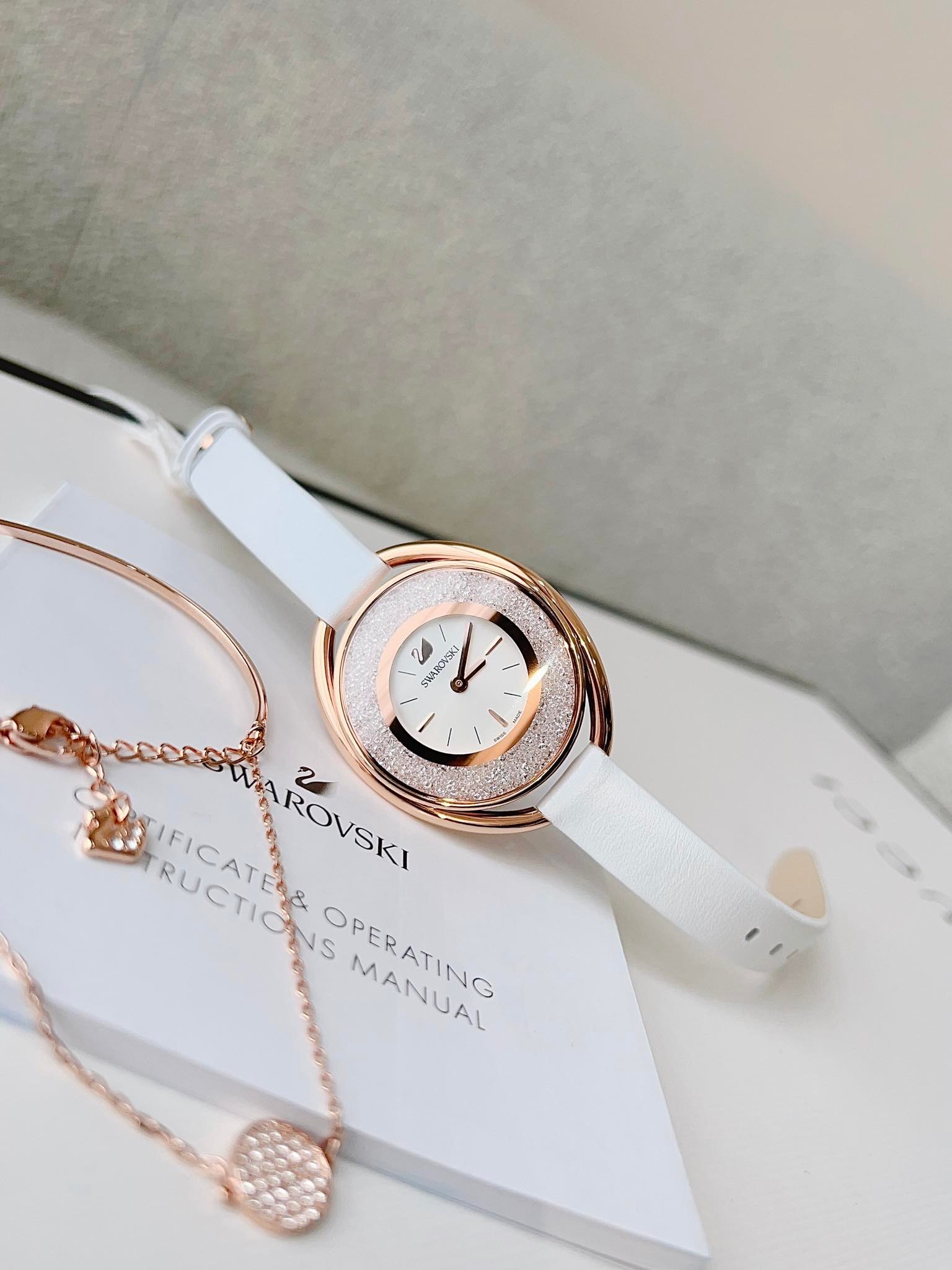 (ĐỒNG HỒ NỮ) SWAROVSKI CRYSTALLINE OVAL 5414705
