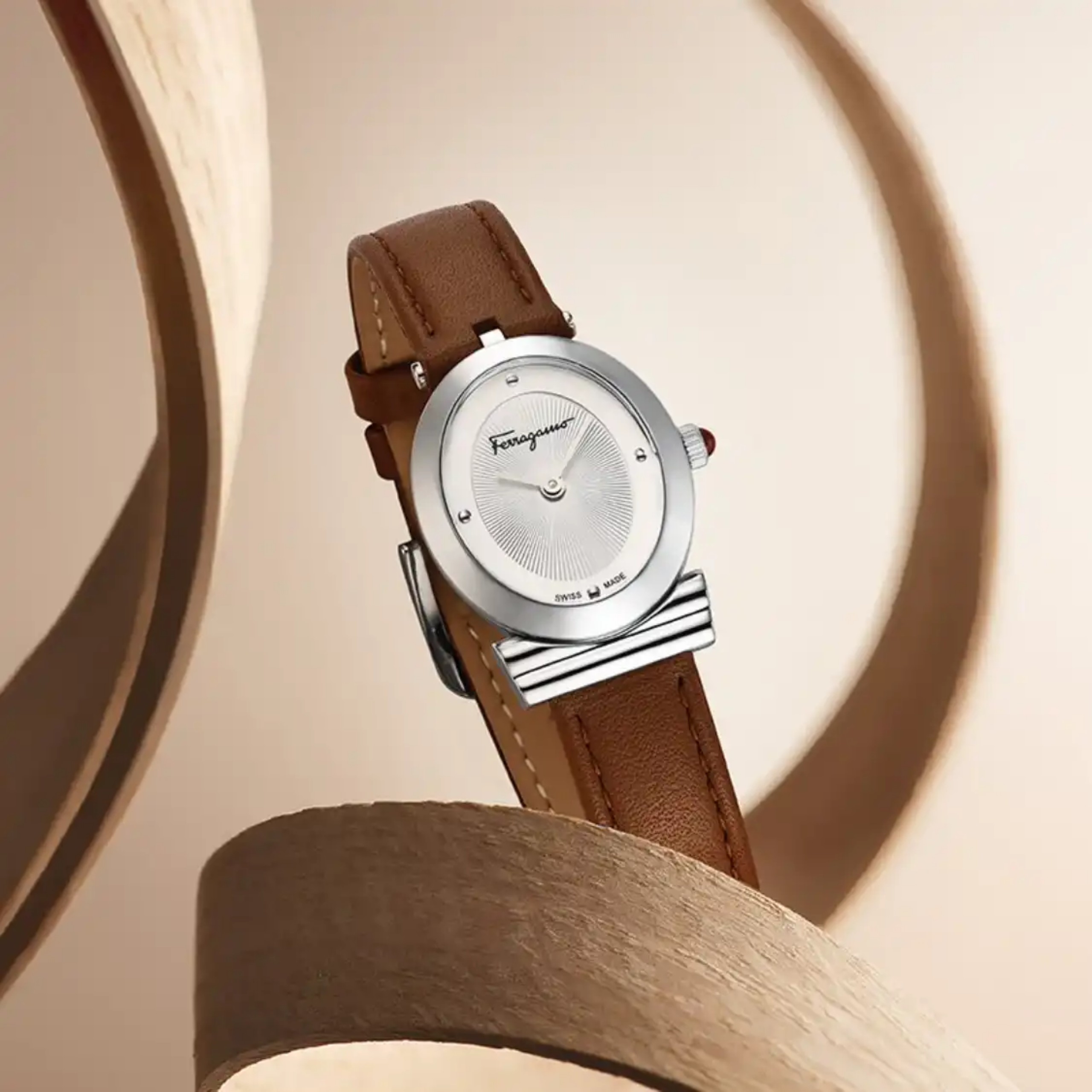 Ảnh 7 của (ĐỒNG HỒ NỮ) Salvatore Ferragamo Miroir FERRAGAMO  SFMB00121 Analog Watch for Women 22mm