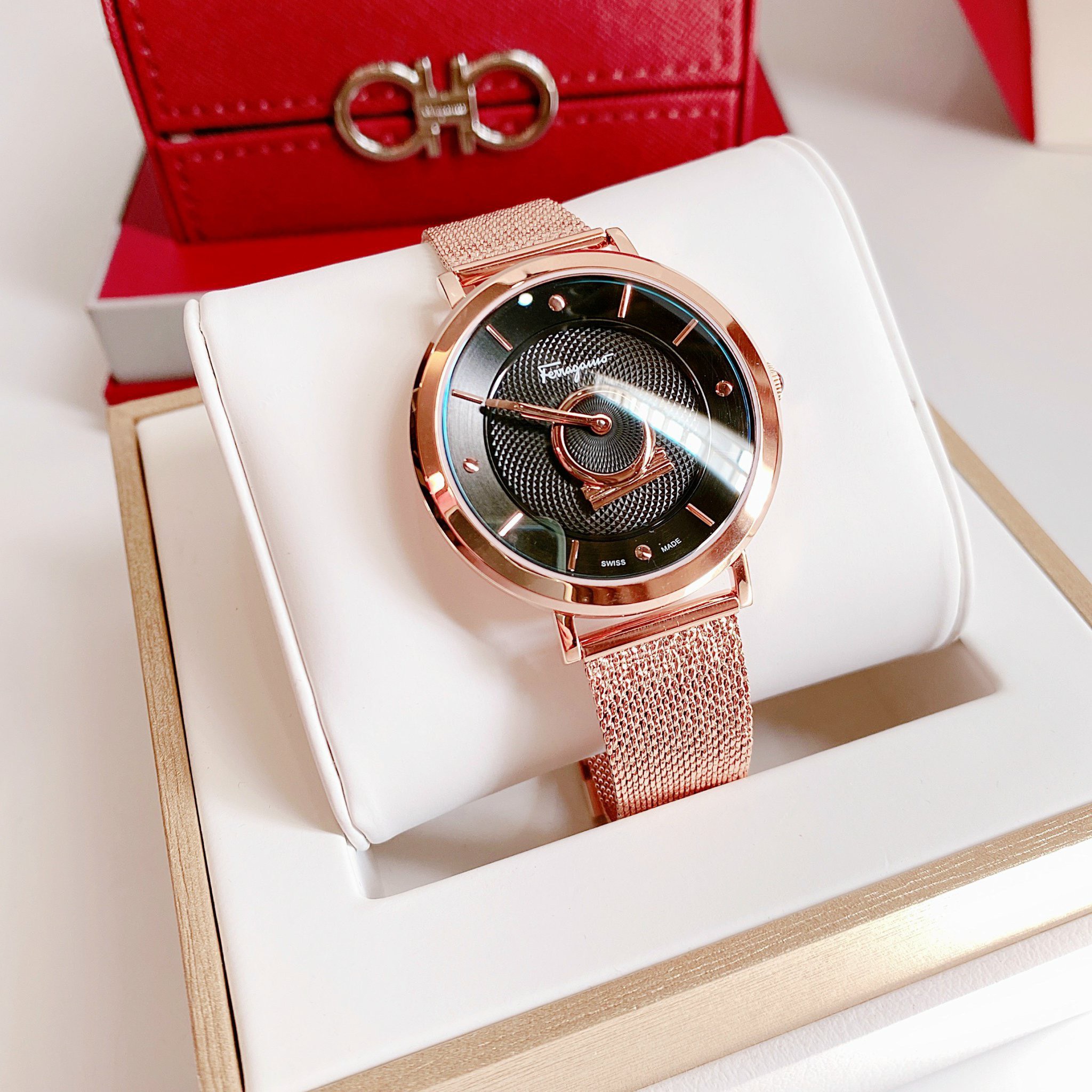 (ĐỒNG HỒ NỮ) Salvatore Ferragamo New Minuetto SF8200719 36mm