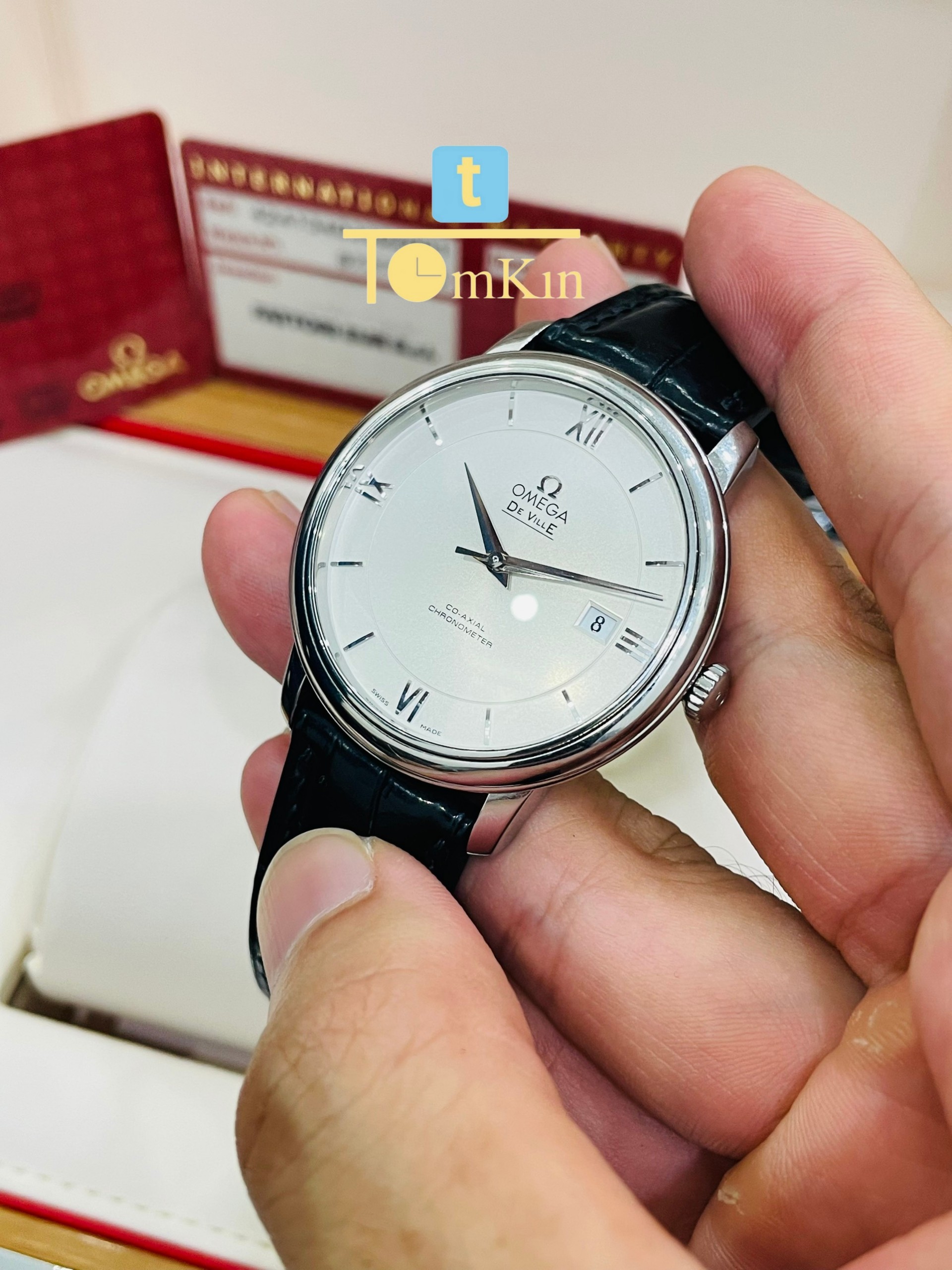 Ảnh 4 của [DEAL LƯỚT] Đồng hồ Omega De Ville 424.13.40.20.02.001 Prestige Watch 39.5mm