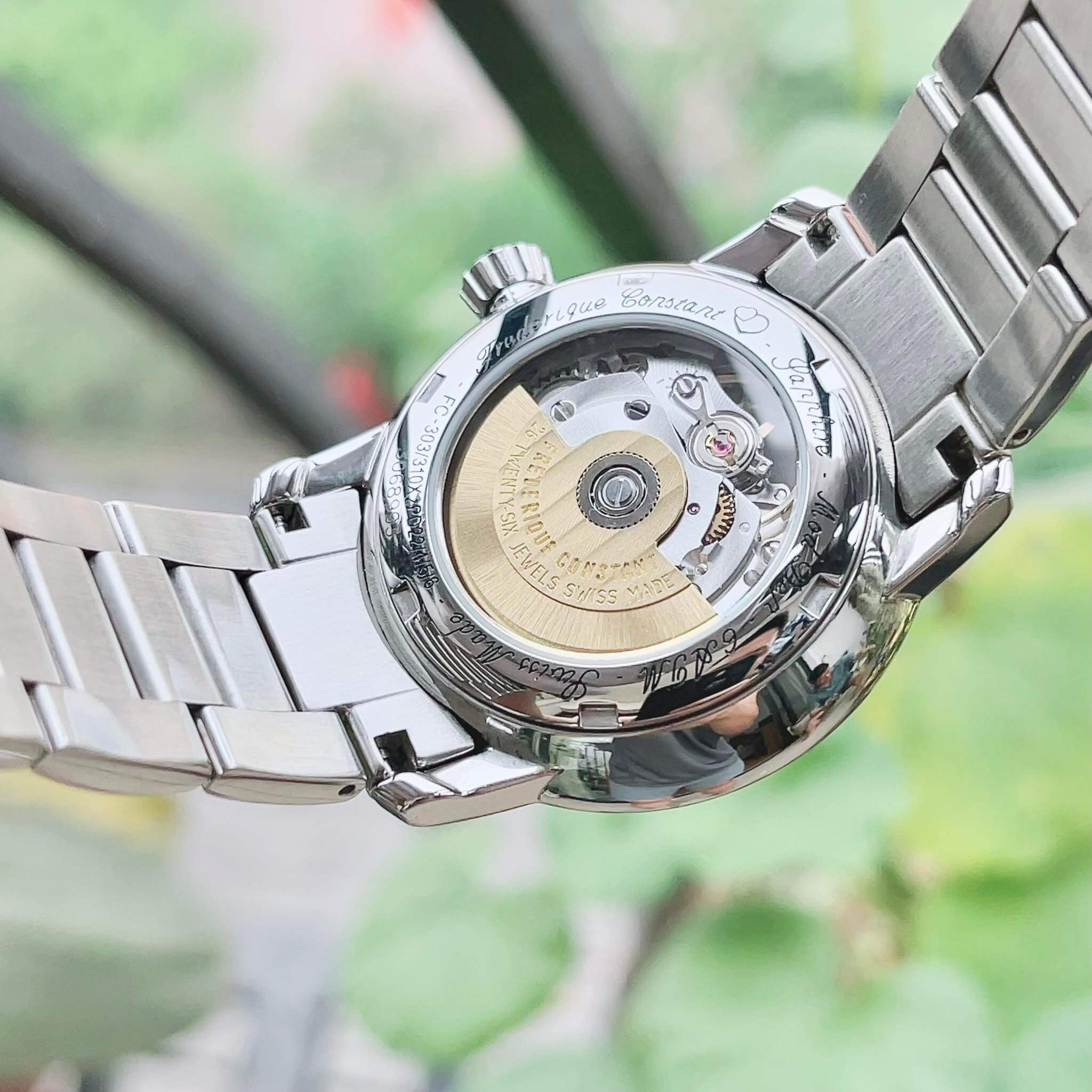 Ảnh 5 của (ĐỒNG HỒ NỮ) Frederique Constant Automatic FC-310HBAD2PD6B Heart beat ( FC310HBAD2PD6B ) ( 310HBAD2PD6B ) 34mm