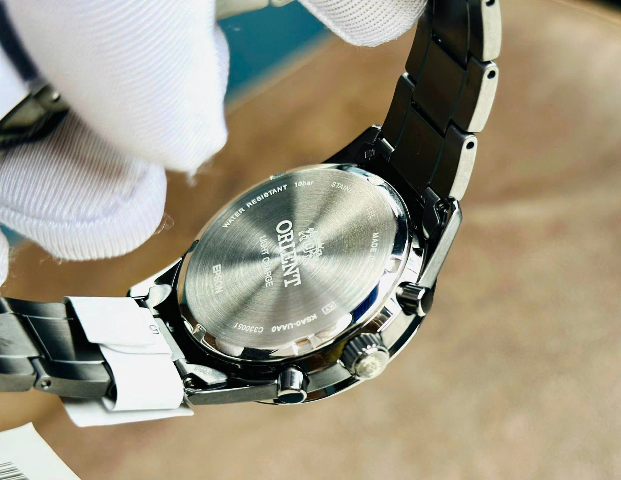 Ảnh 8 của (ĐỒNG HỒ NAM) Orient Solar RN-TY0001E Contemporary Chronograph - Đồng Hồ Nam ( RNTY0001E )
