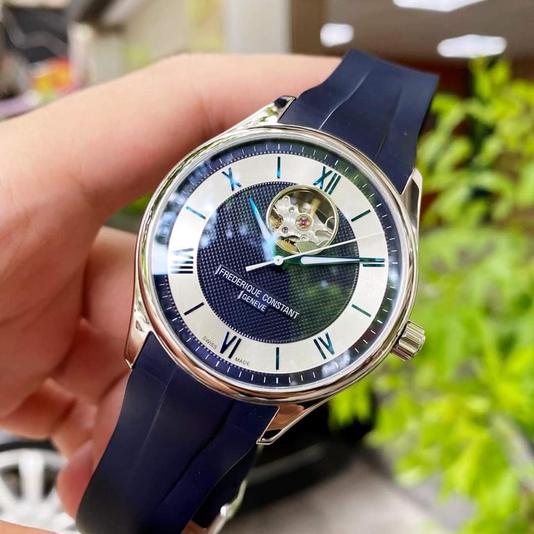 (ĐỒNG HỒ NAM) (New) Frederique Constant Classic Open Heart limited FC-310MNS5B6 (FC-310X5B3/4/5/6) (310MNS5B6) 40mm