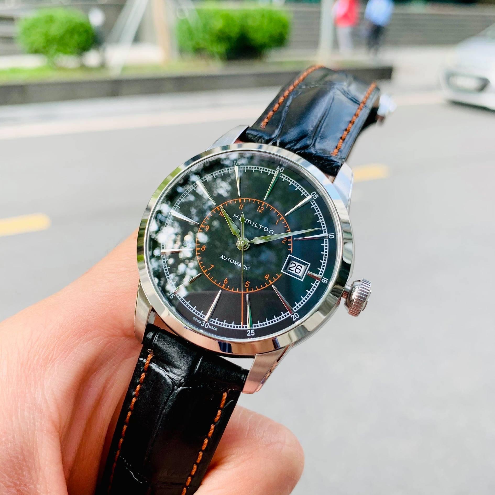 Ảnh 3 của Hamilton Railroad Black - H40555731 THUỴ SỸ