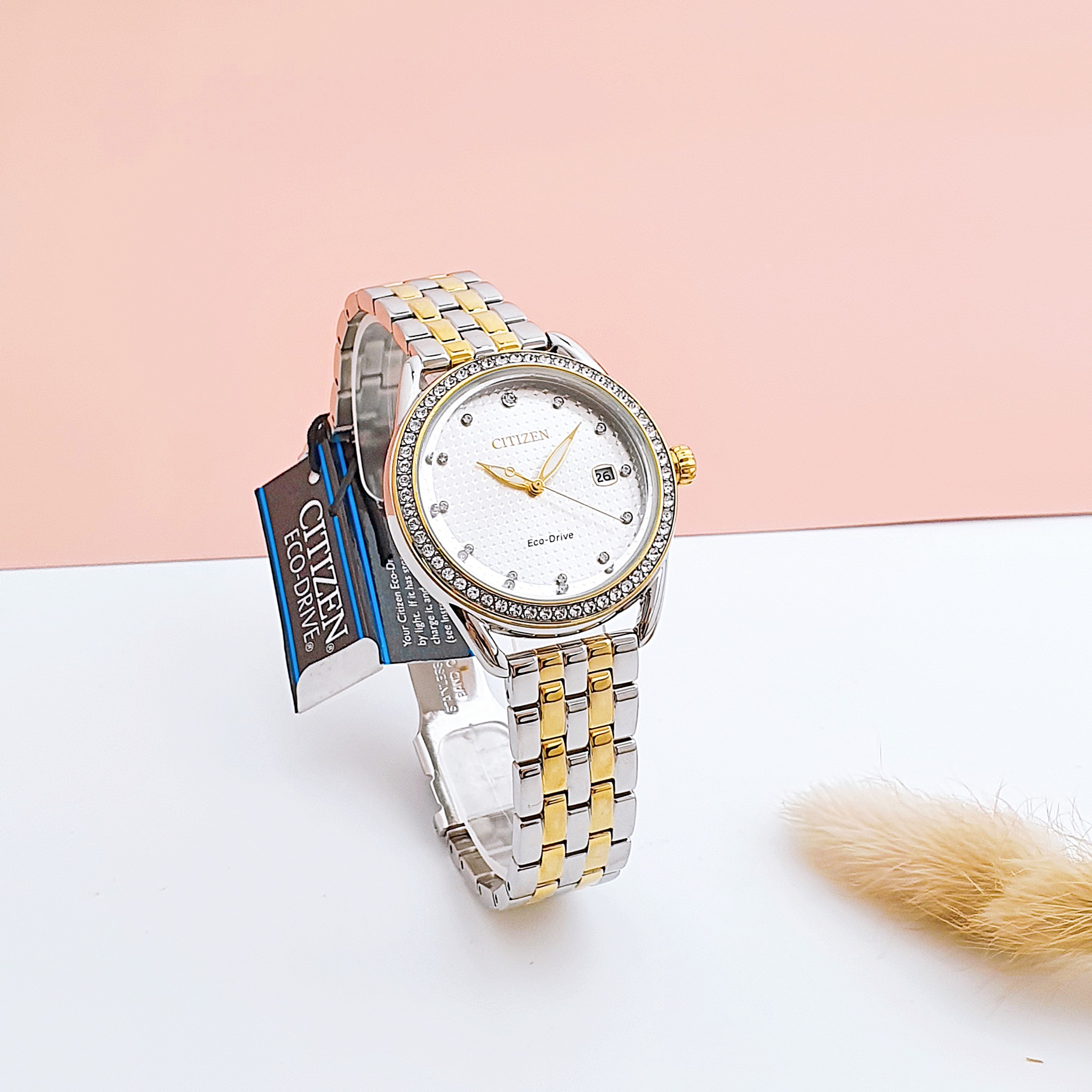 (ĐỒNG HỒ NỮ) Citizen (FE6114-54A) FE611454A LTR-Long Term Relationship Women's Watch 37mm