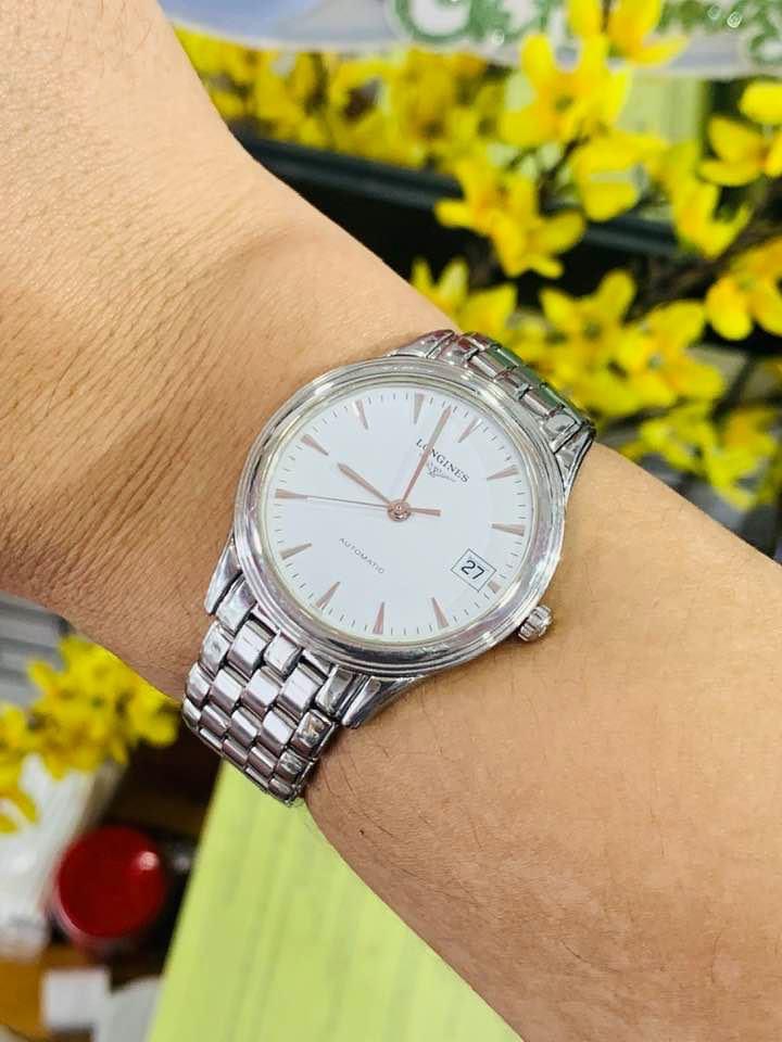[DEAL NHANH] LONGINES Flagship Automatic L4.774.4.12.6 Watch 36mm