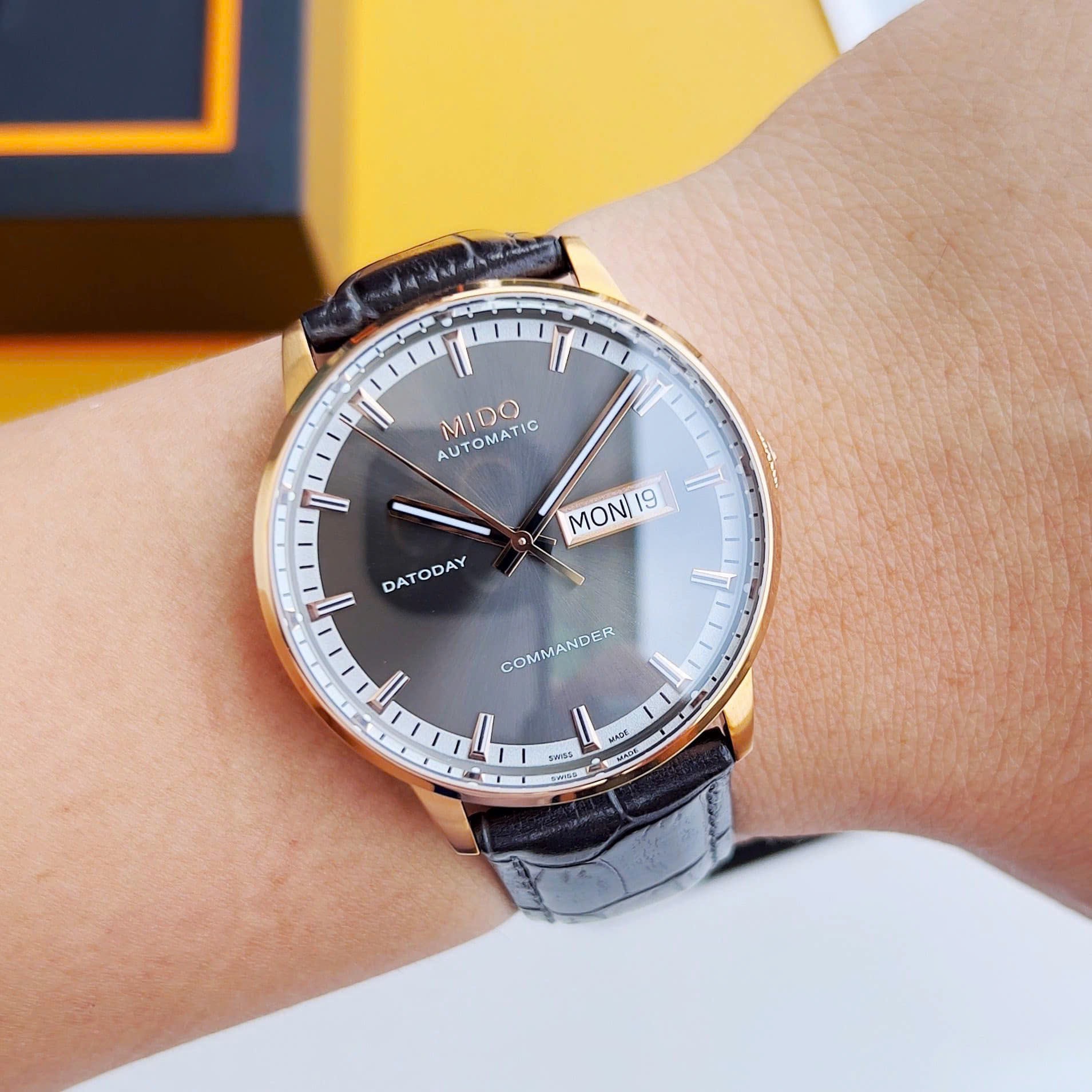 Ảnh 9 của (ĐỒNG HỒ NAM) Mido Commander II Automatic M016.430.36.061.80 ( M0164303606180 )