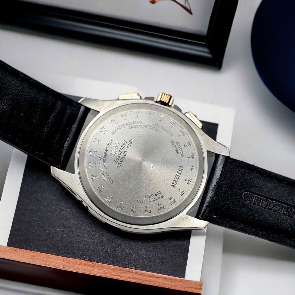 Ảnh 6 của (ĐỒNG HỒ NAM) Citizen Eco-Drive BY1004-17X Attesa Super Titanium Radio Controlled Perpetual Calendar 41.5mm BY100417X