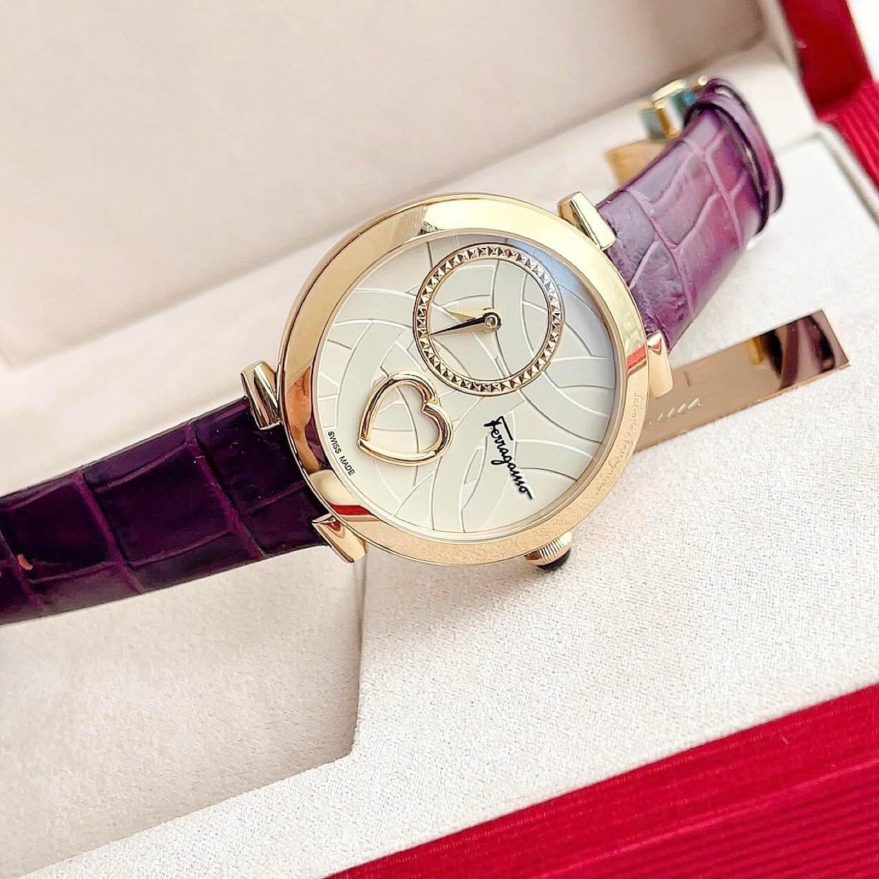 Ảnh 6 của (ĐỒNG HỒ NỮ) Ferragamo FE2090016 Cuore Ladies Quartz Watch 39mm