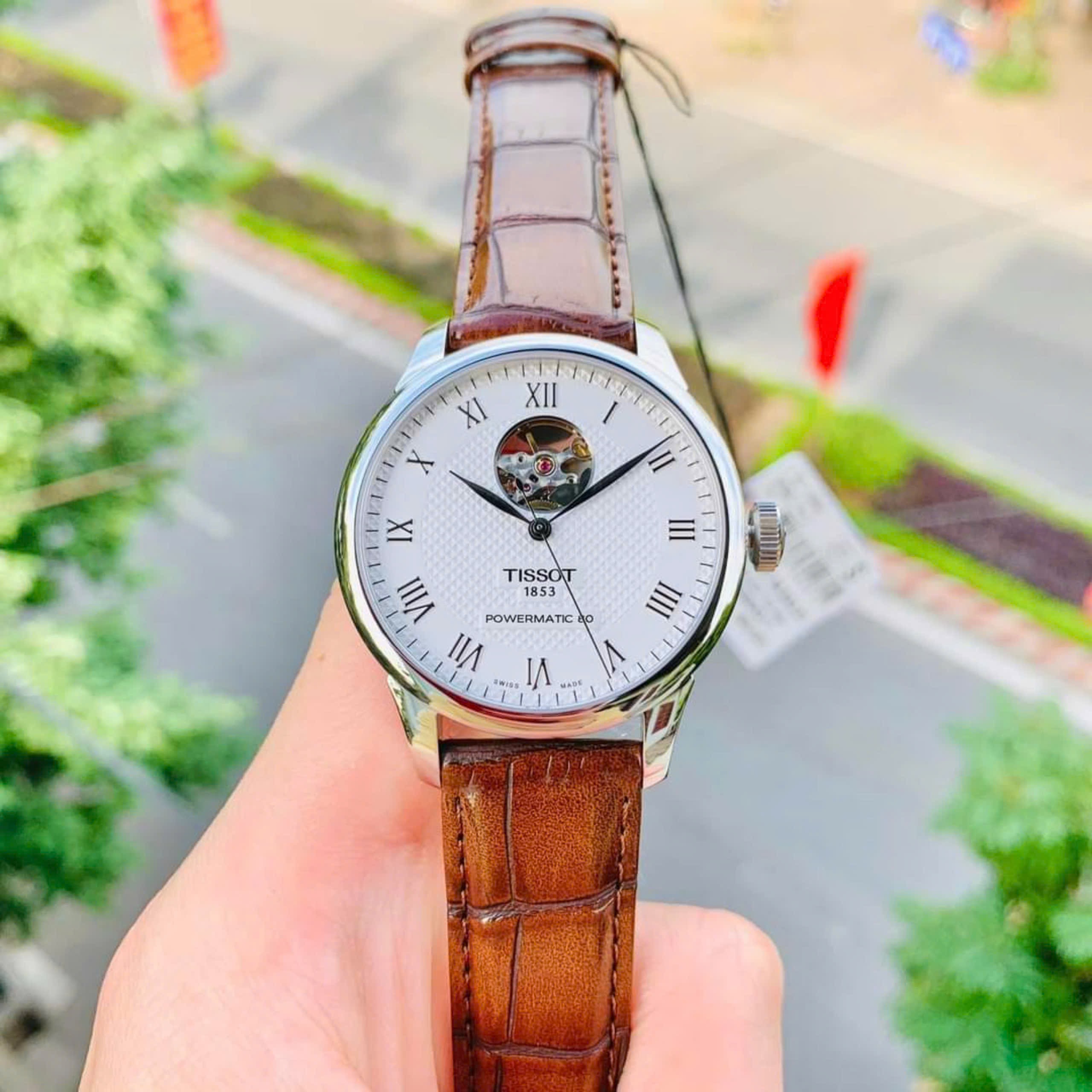 Ảnh 3 của (ĐỒNG HỒ NAM) TISSOT LE LOCLE POWERMATIC 80 OPEN HEART T006.407.16.033.01 (T0064071603301)