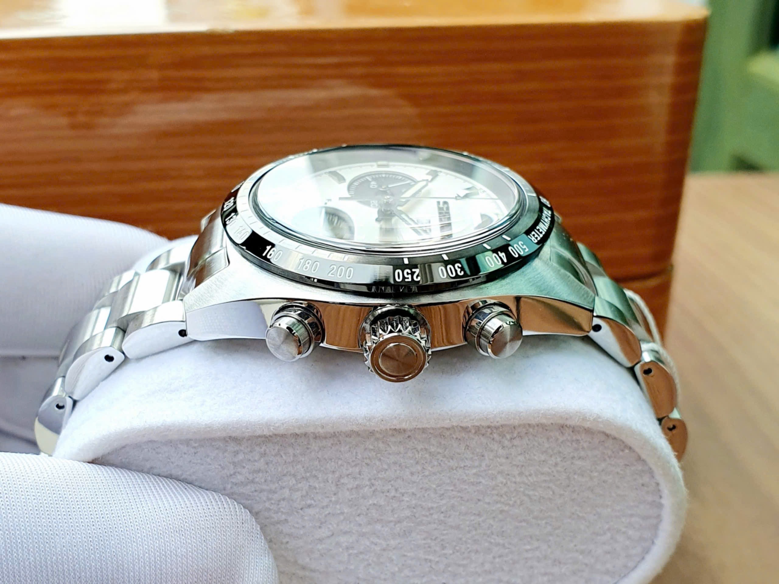 Ảnh 5 của (ĐỒNG HỒ NAM) Seiko Solar SSC813 ( SSC813P1 ) Prospex Speedtimer Chronograph 39mm