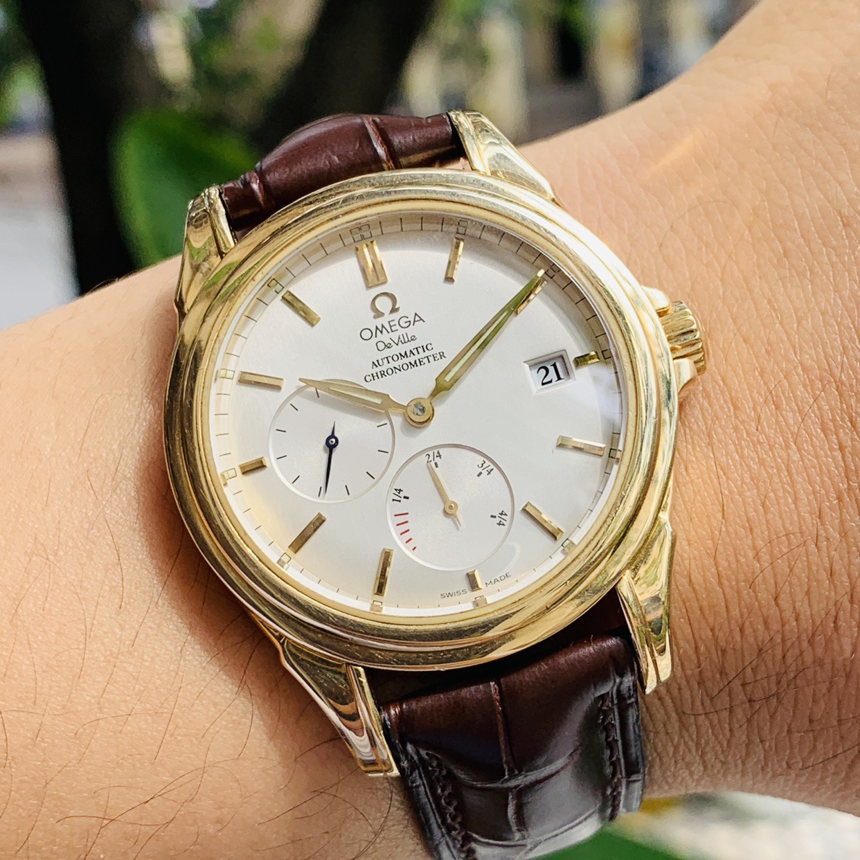 Ảnh 17 của Omega Kim Xăng vàng khối 18k - Deal lướt 95%
