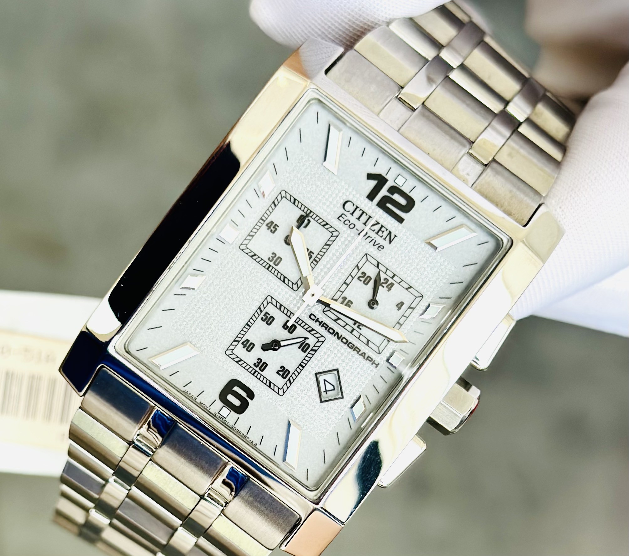 Ảnh 2 của (ĐỒNG HỒ NAM) (NEW) Citizen Eco-Drive AT0910-51A Chronograph Largo