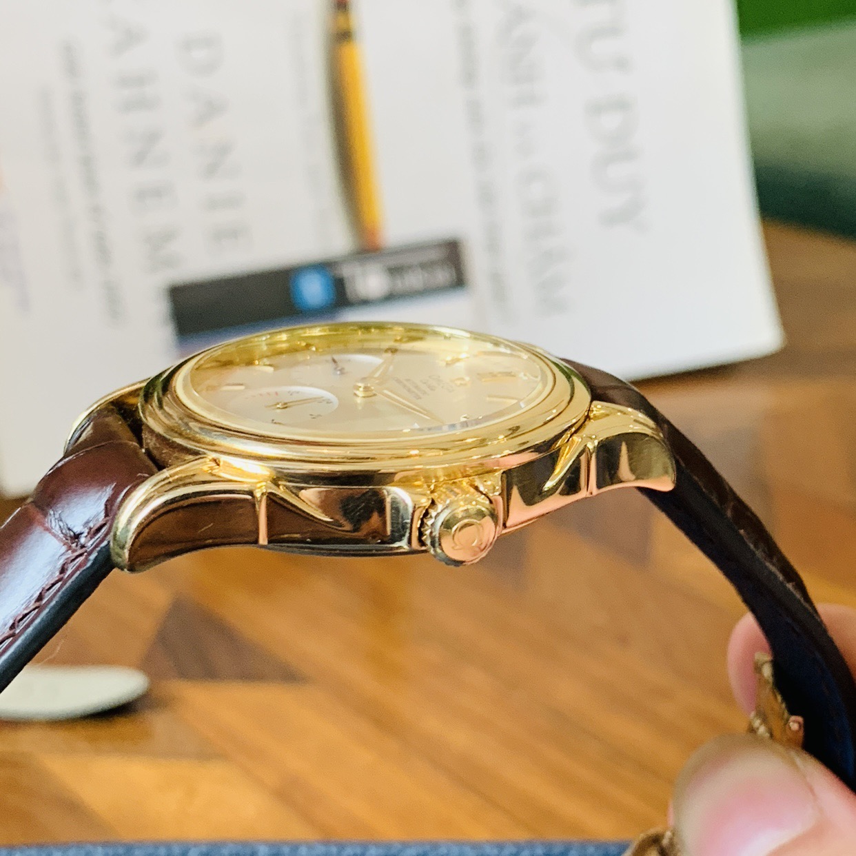 Ảnh 5 của Omega Kim Xăng vàng khối 18k - Deal lướt 95%