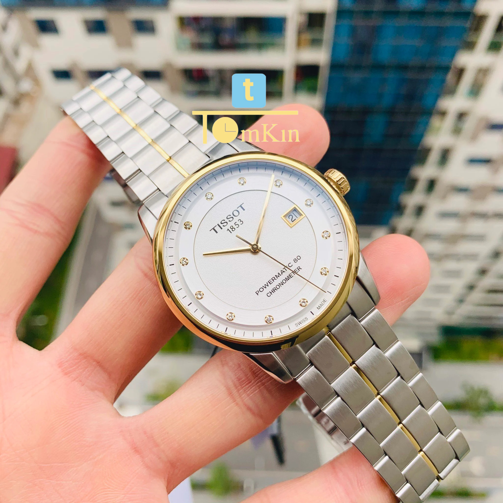Ảnh 2 của (ĐỒNG HỒ NAM) TISSOT AUTOMATIC LUXURY COSC T086.408.22.036.00 ( T0864082203600 )