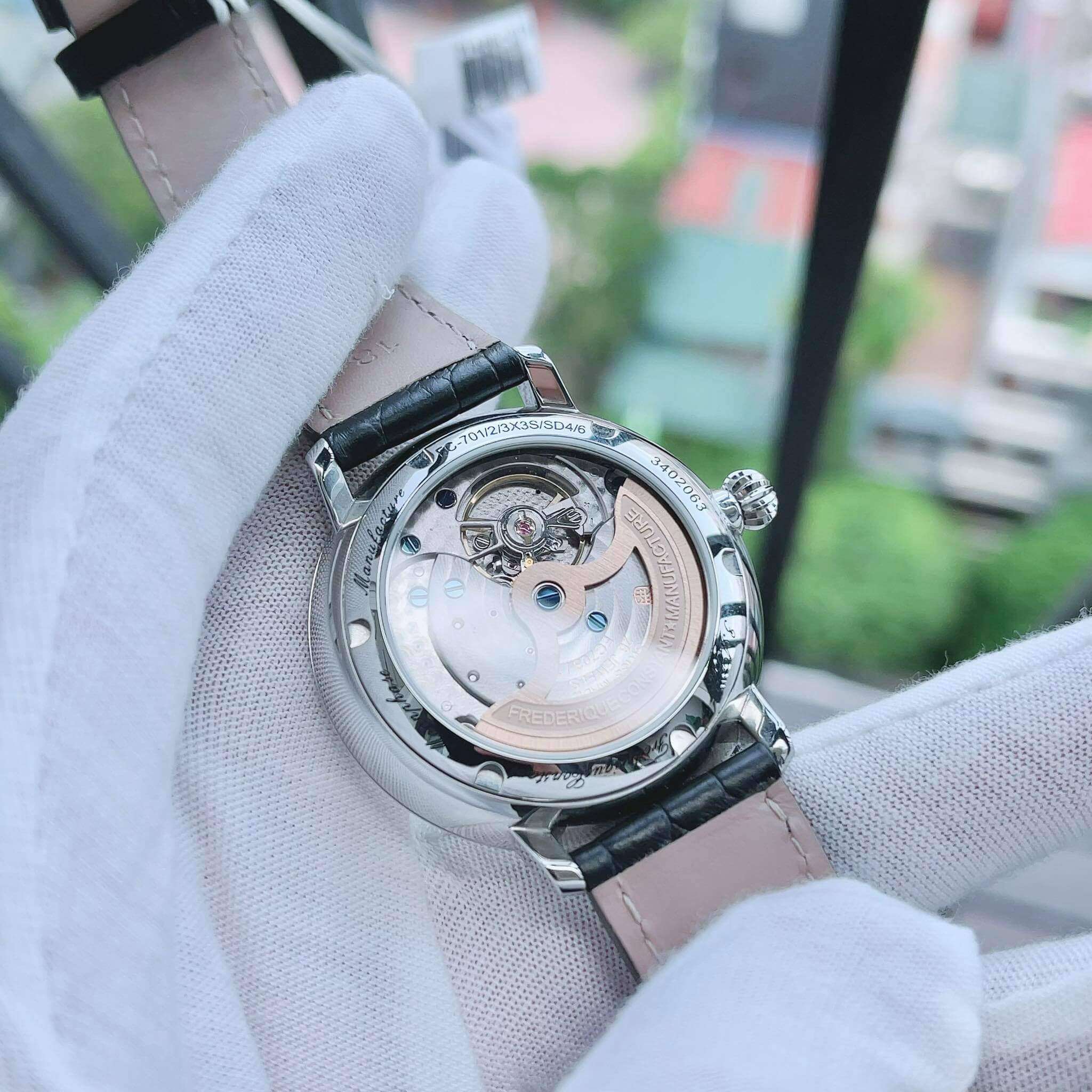 Ảnh 6 của Frederique Constant FC-702S3S6 Slimline Moonphase 38.8mm New Fullbox