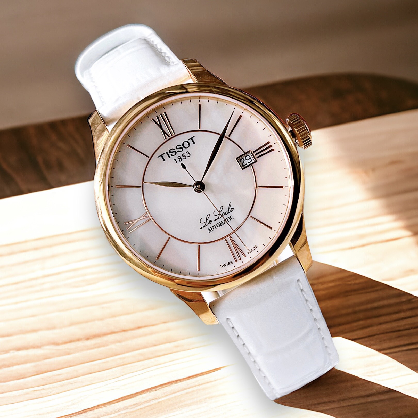 Ảnh 2 của (ĐỒNG HỒ NỮ) Tissot Automatic Le Locle T41.6.453.83 ( T41645383 ) 39.3mm