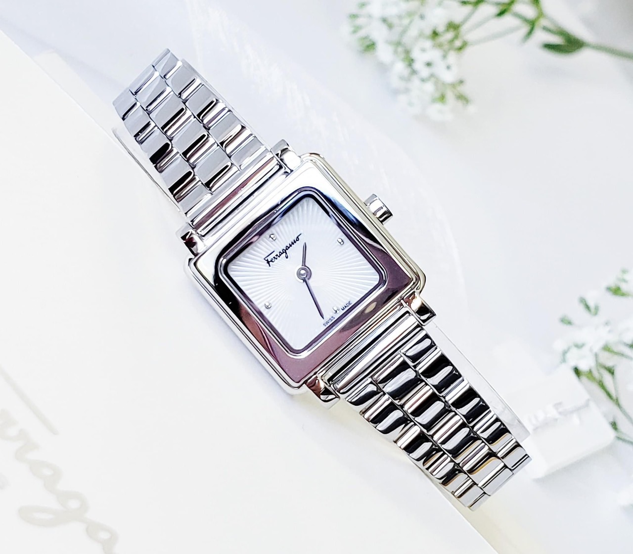(ĐỒNG HỒ NỮ) SALVATORE FERRAGAMO SQUARE SFBY00319