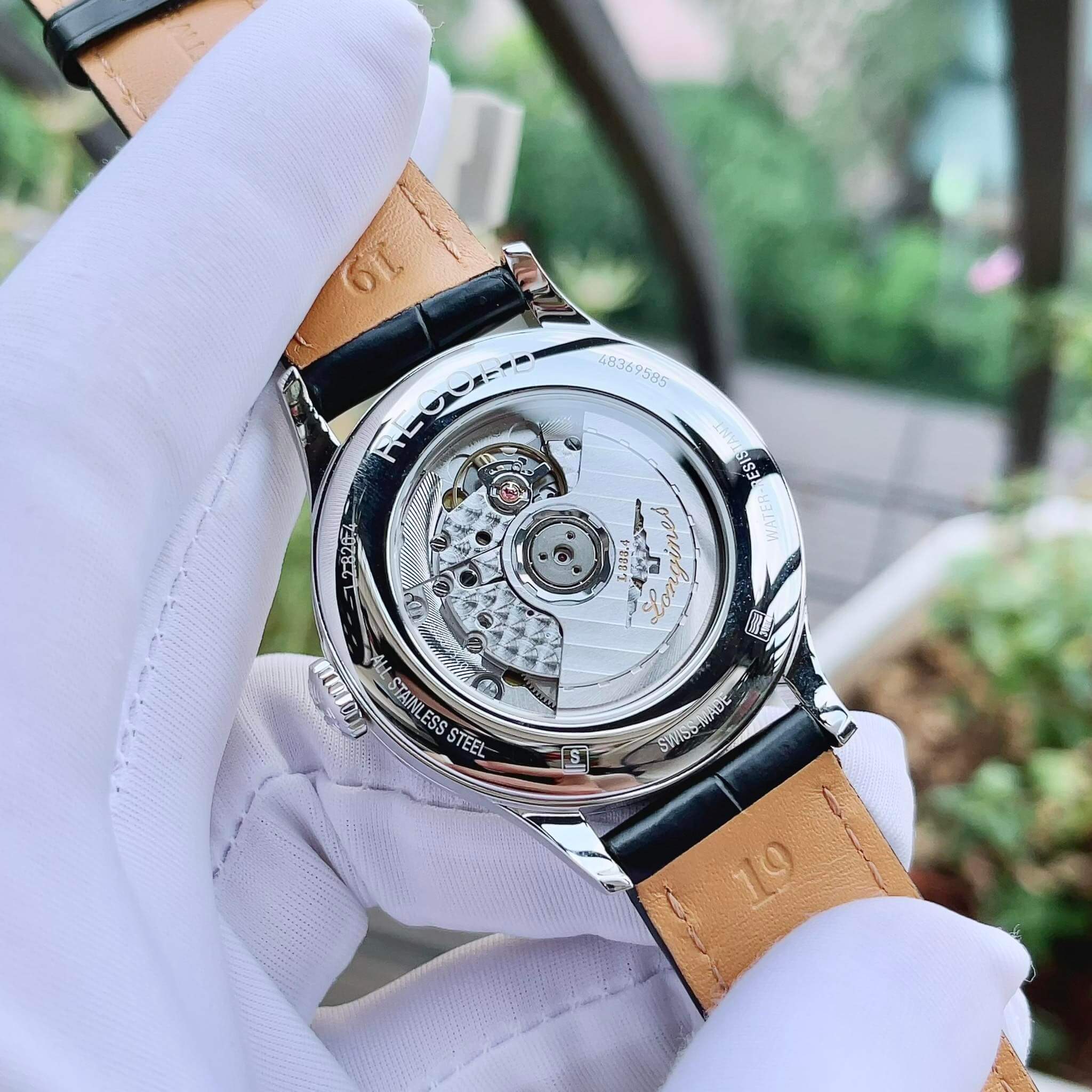 Ảnh 3 của ĐỒNG HỒ NAM (New) LONGINES RECORD COLLECTION L2.820.4.56.2 (L28204562) 38.5MM