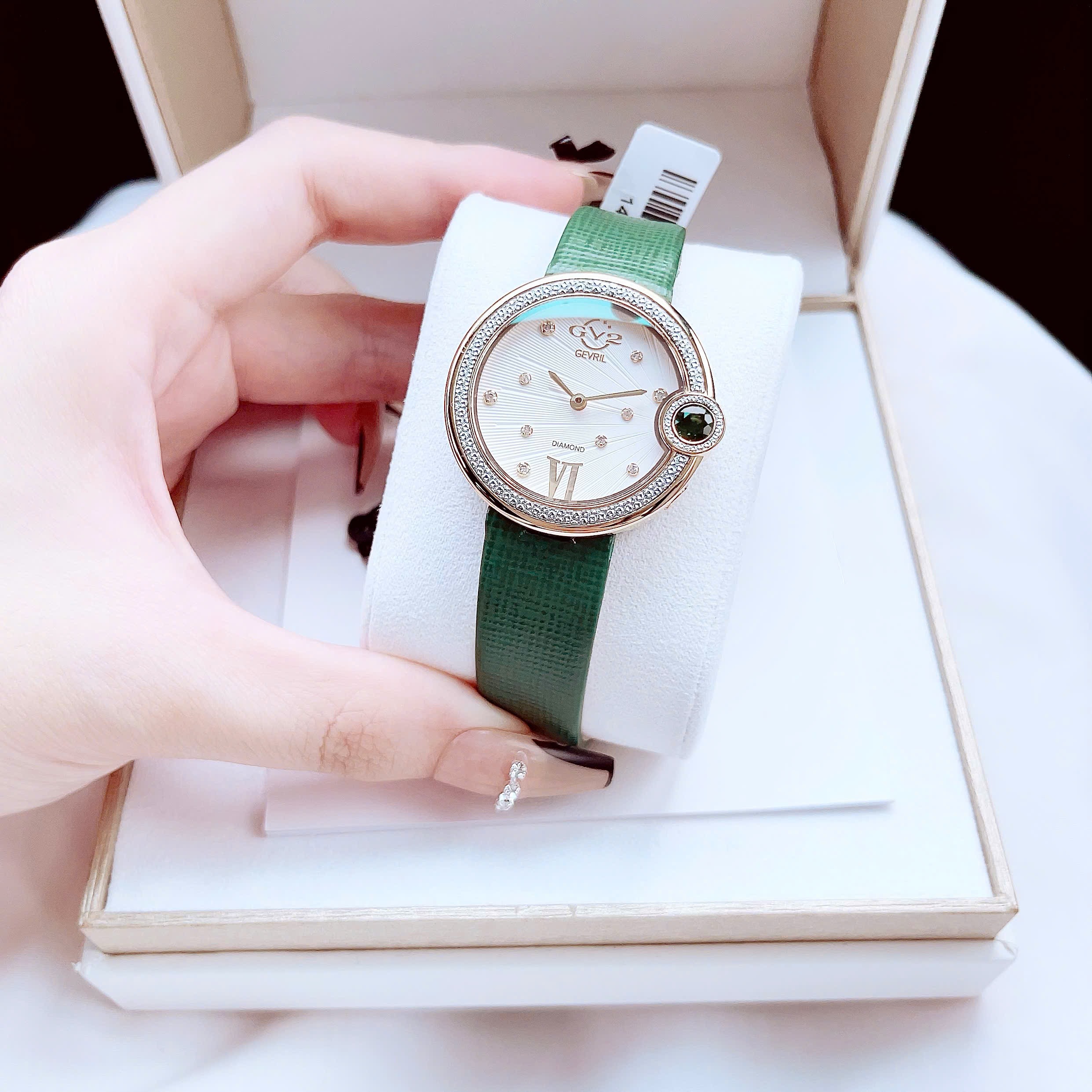 Ảnh 3 của ( ĐỒNG HỒ NỮ ) GV2 14702 Women's Perugia Gemstone Diamond Watch