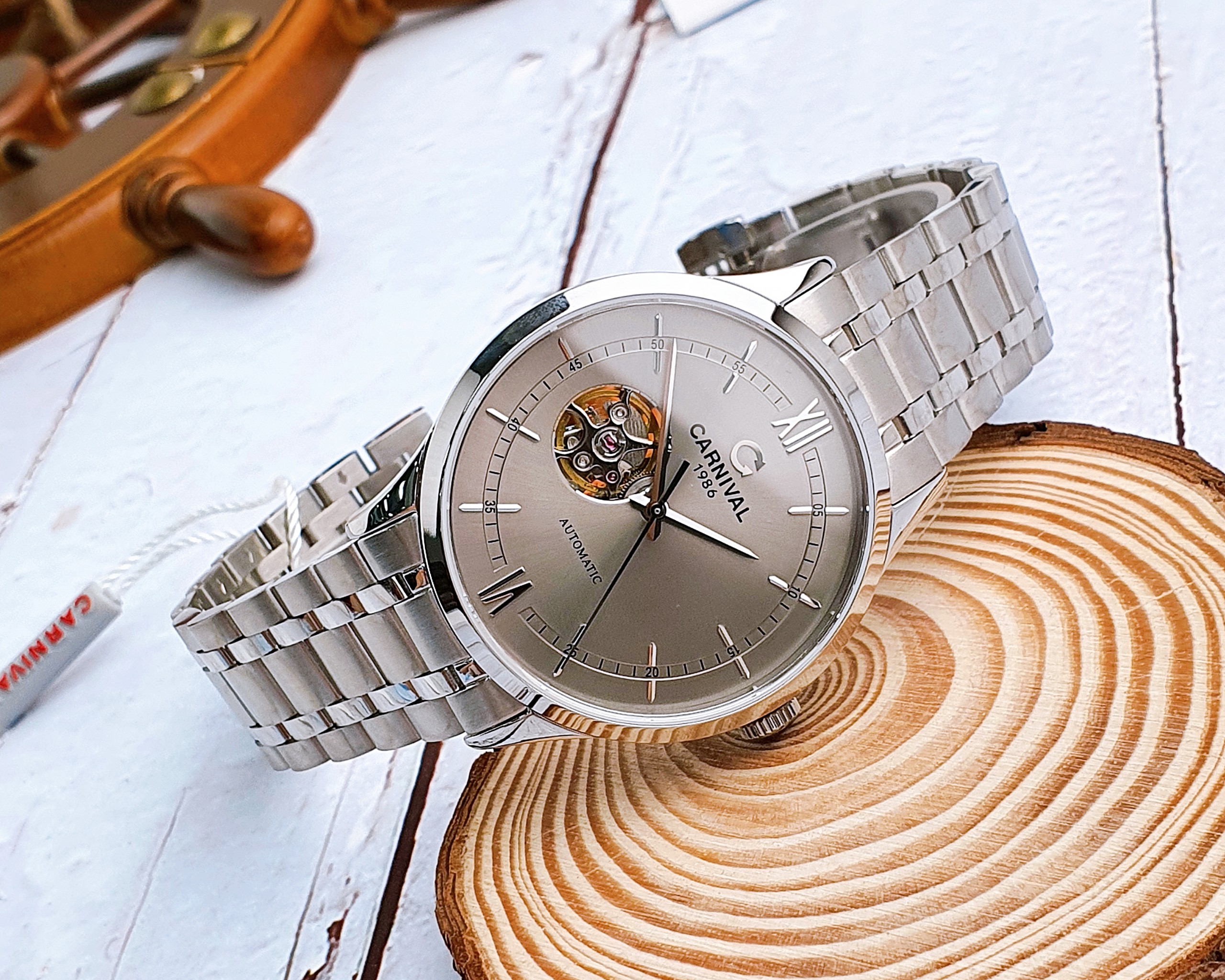 Ảnh 5 của (ĐỒNG HỒ NAM) (New) Carnival C.G8093.105.011 40mm