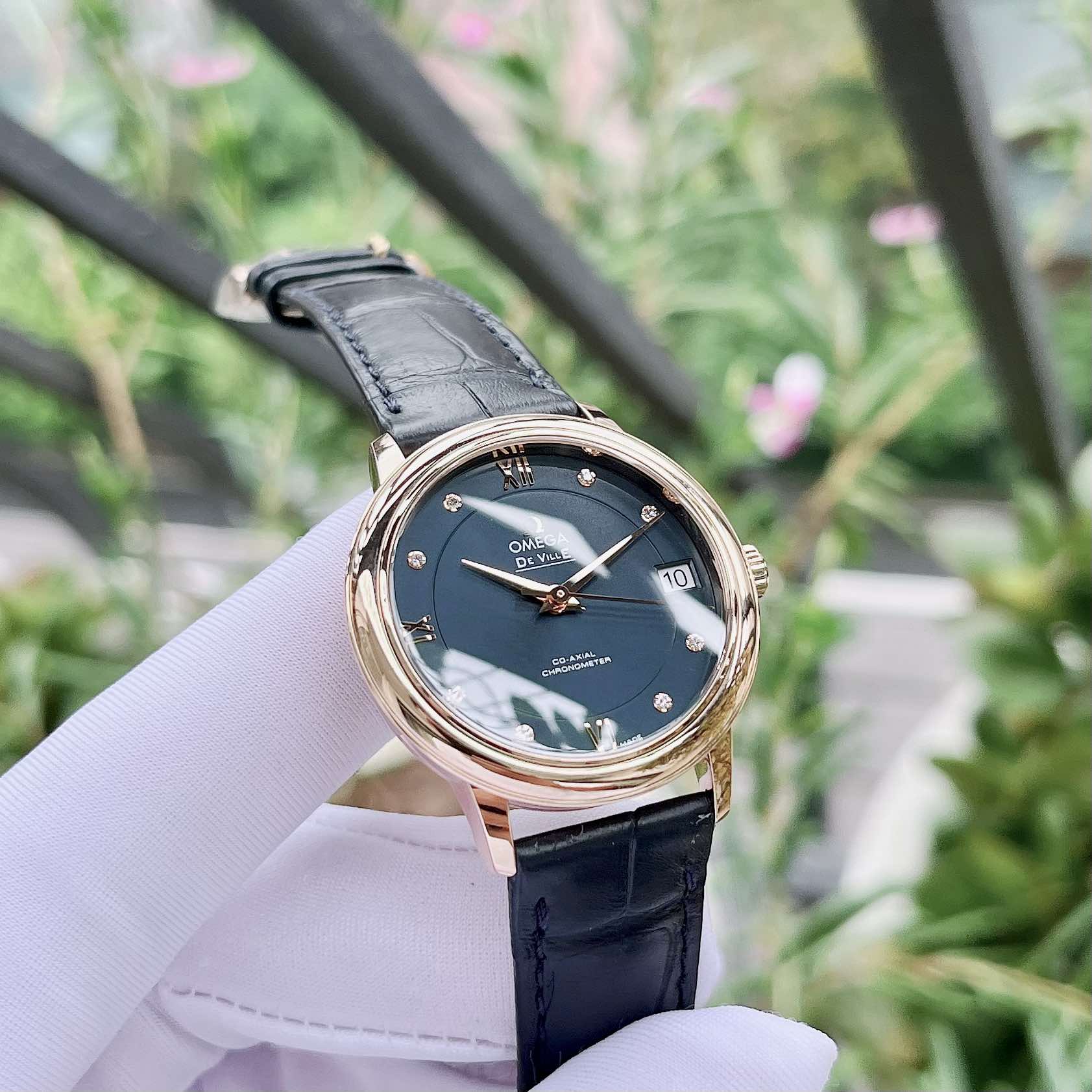 Ảnh 4 của (ĐỒNG HỒ NỮ) Omega De Ville Prestige Co-Axial Chronometer 424.53.33.20.53.001 42453332053001 33mm