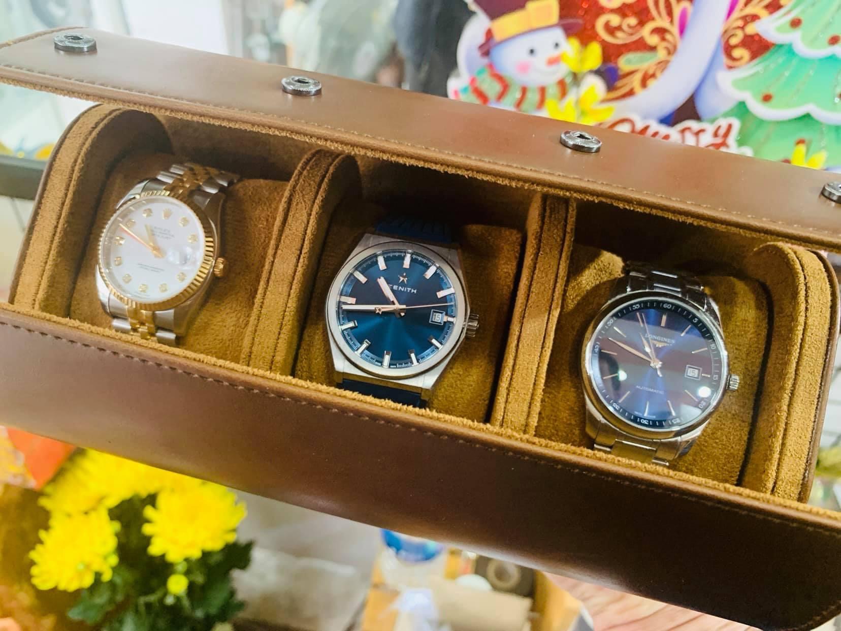 Ảnh 2 của Bao Da 3 Pcs - Travel WatchBox