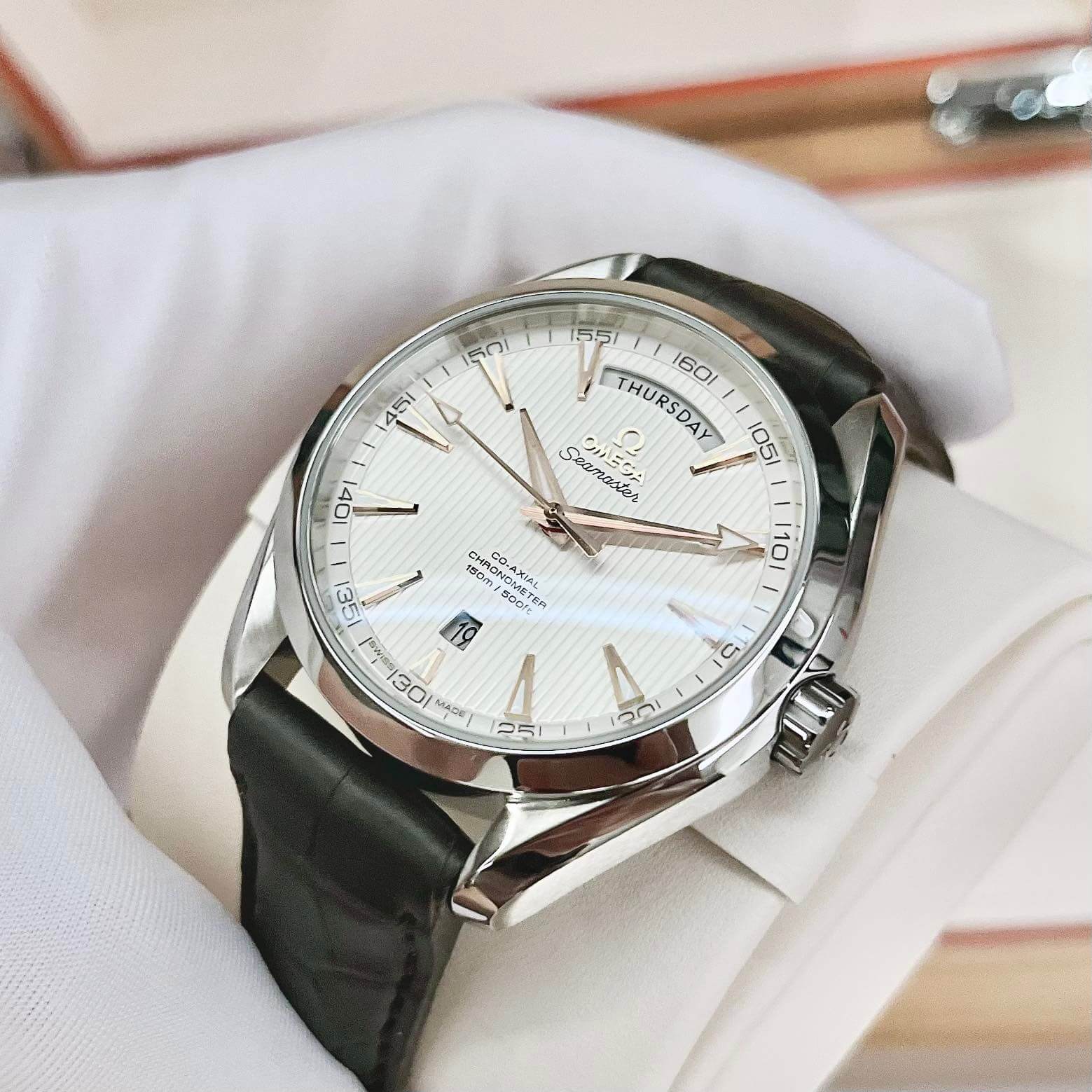 (ĐỒNG HỒ NAM) (NEW) OMEGA AQUA TERRA 150M 231.13.42.22.02.001 CO‑AXIAL 41.5MM (23113422202001)