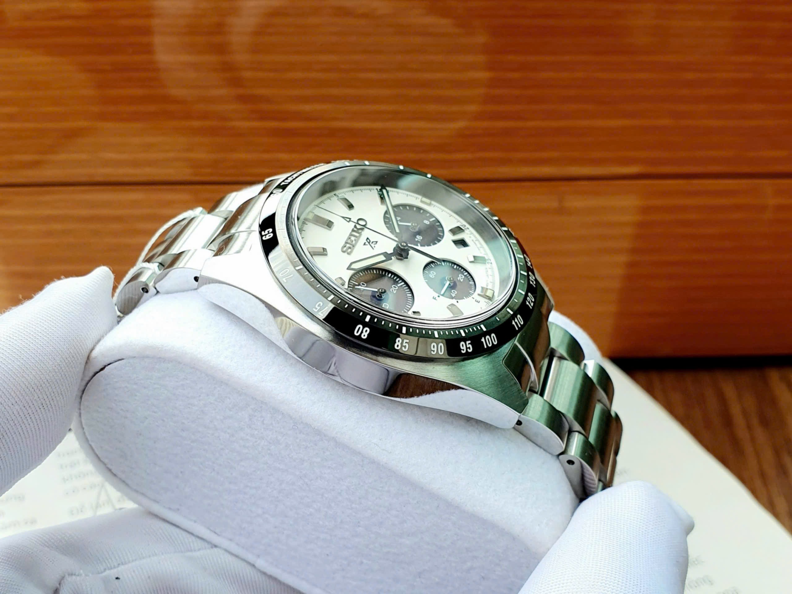 Ảnh 9 của (ĐỒNG HỒ NAM) Seiko Solar SSC813 ( SSC813P1 ) Prospex Speedtimer Chronograph 39mm