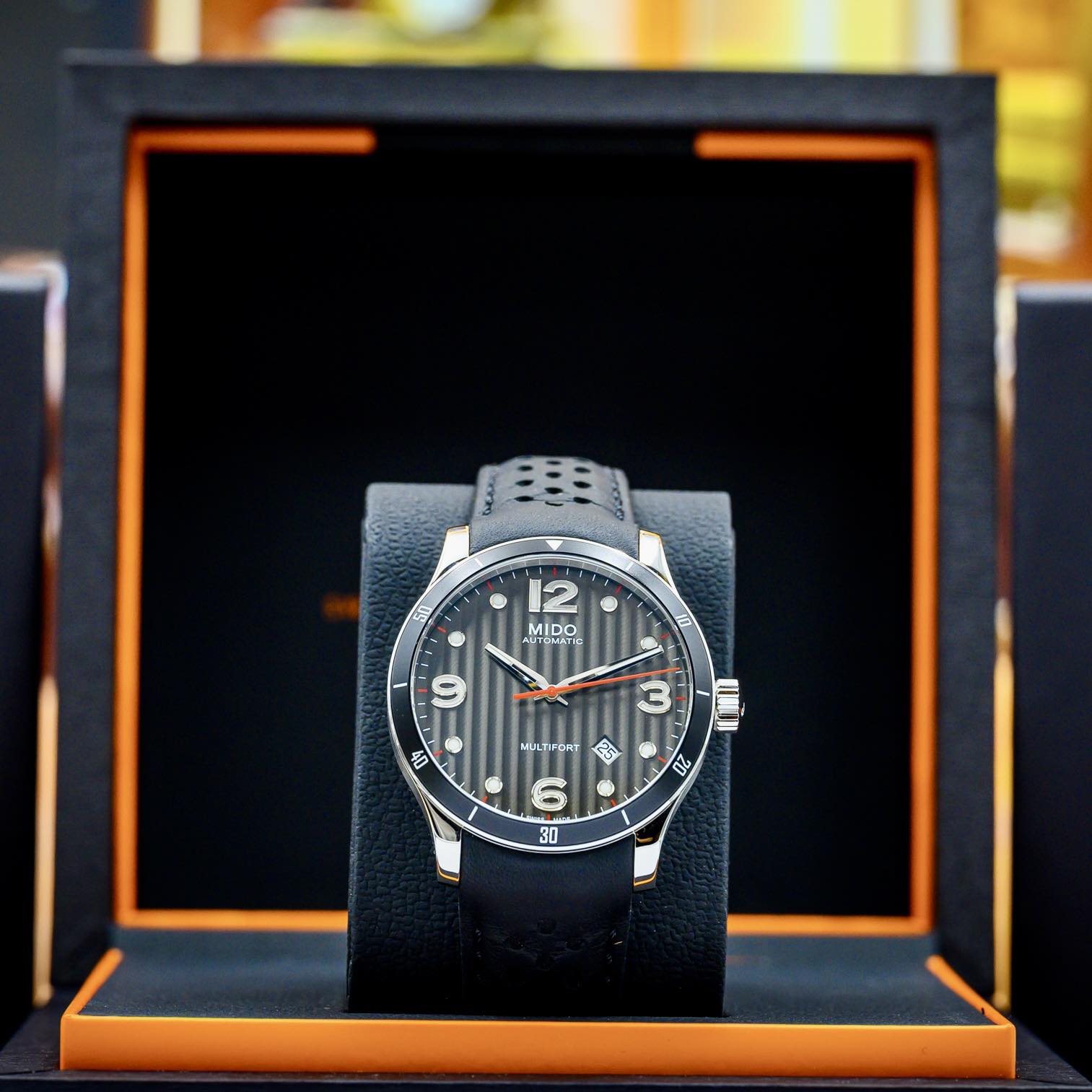 ĐỒNG HỒ NAM (New) Mido Multifort Automatic Grey Dial Mens M025.407.16.061.00 M0254071606100 42mm