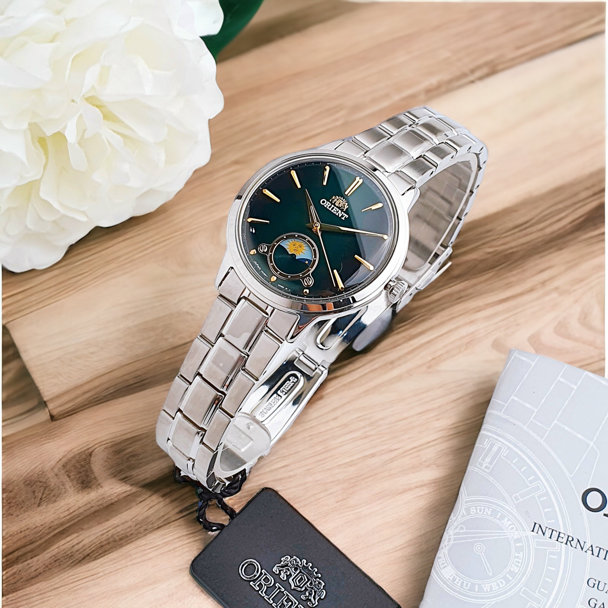 Ảnh 2 của (ĐỒNG HỒ NỮ) Orient Sun and Moon RA-KB0005E00B Limited Edition 34mm