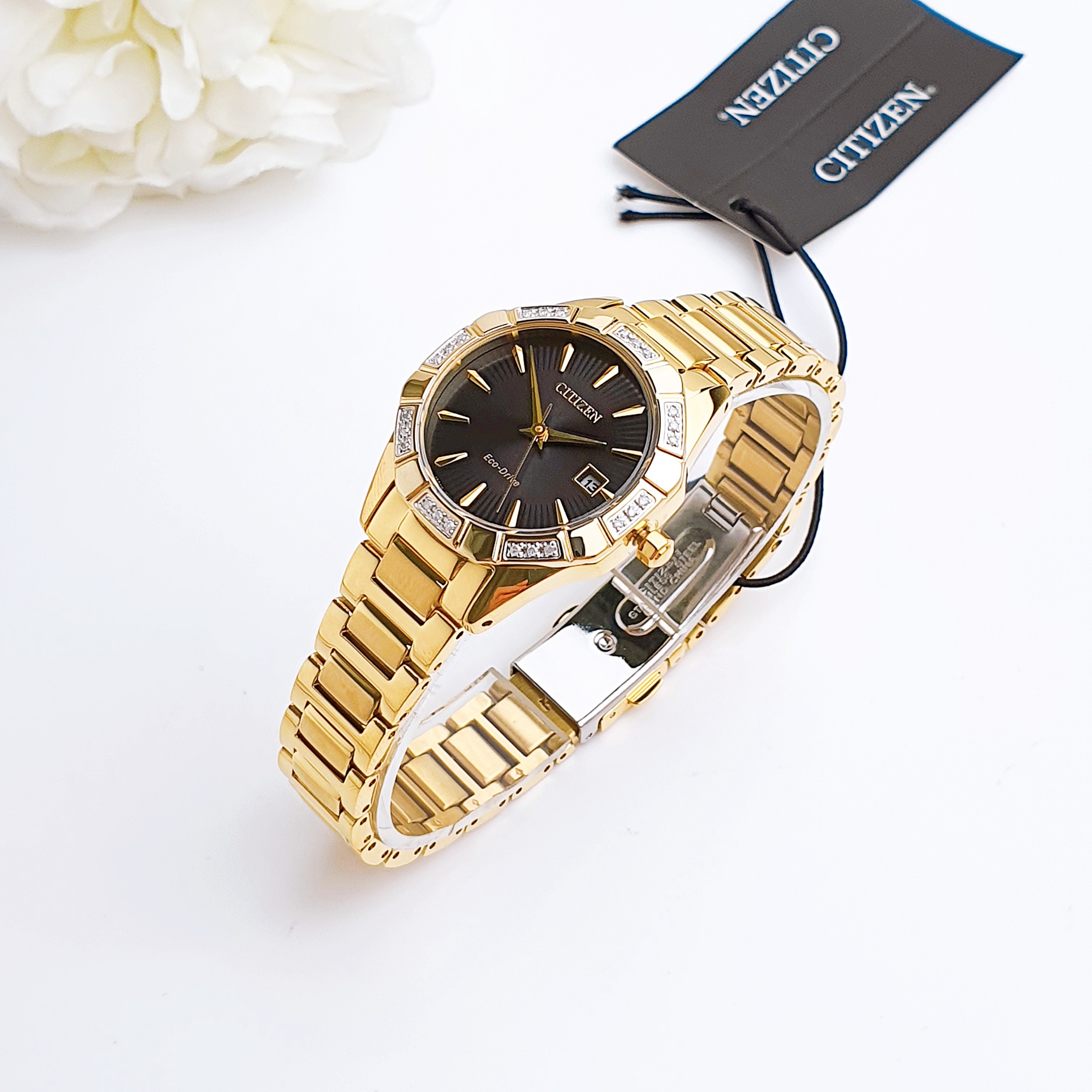 Ảnh 4 của (ĐỒNG HỒ NỮ) Citizen Eco-Drive Bracelet Eco-Drive EW2652-55E ( EW265255E ) 26mm