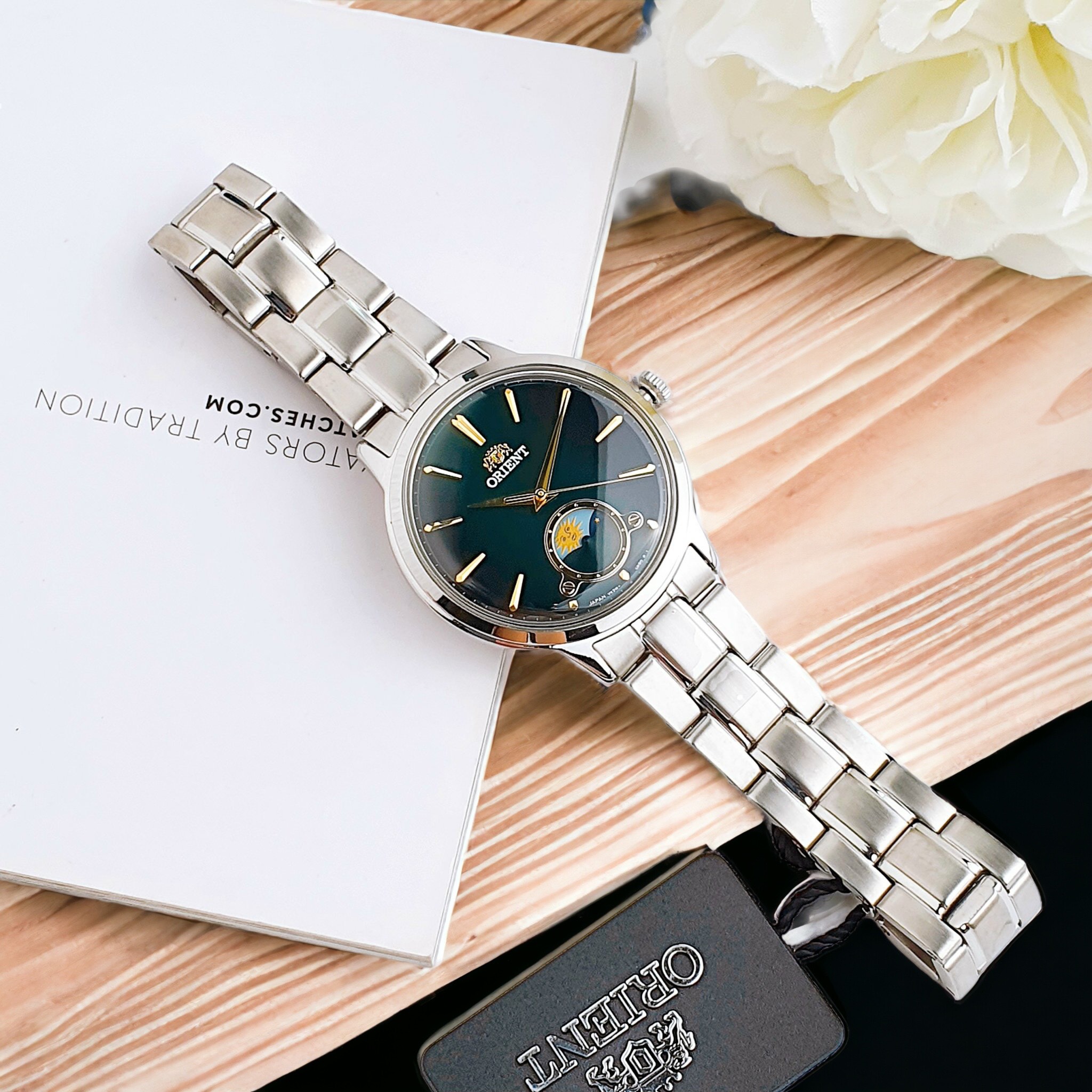 Ảnh 5 của (ĐỒNG HỒ NỮ) Orient Sun and Moon RA-KB0005E00B Limited Edition 34mm