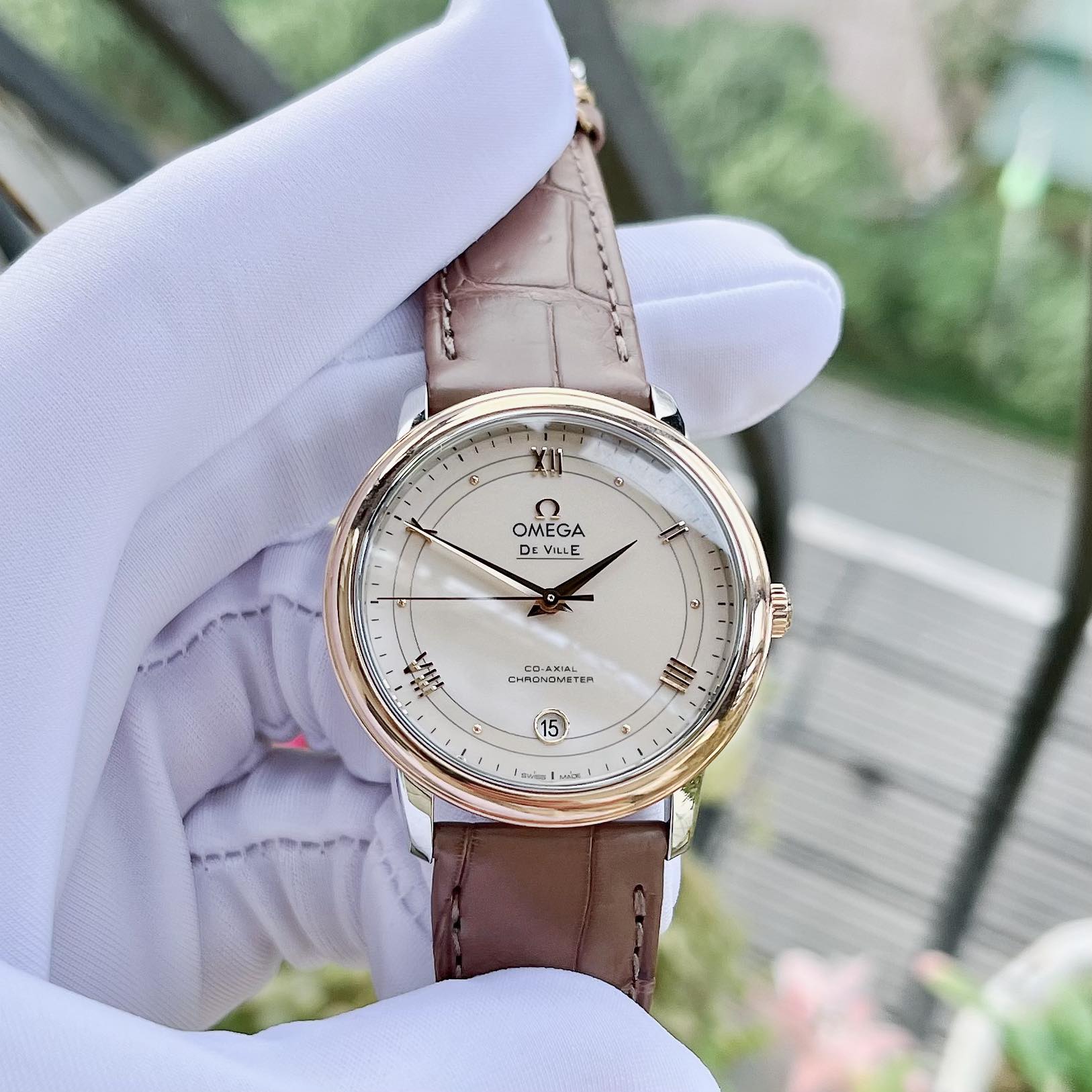 (ĐỒNG HỒ NAM) (New) OMEGA DE VILLE PRESTIGE 424.23.37.20.09.001 (42423372009001)