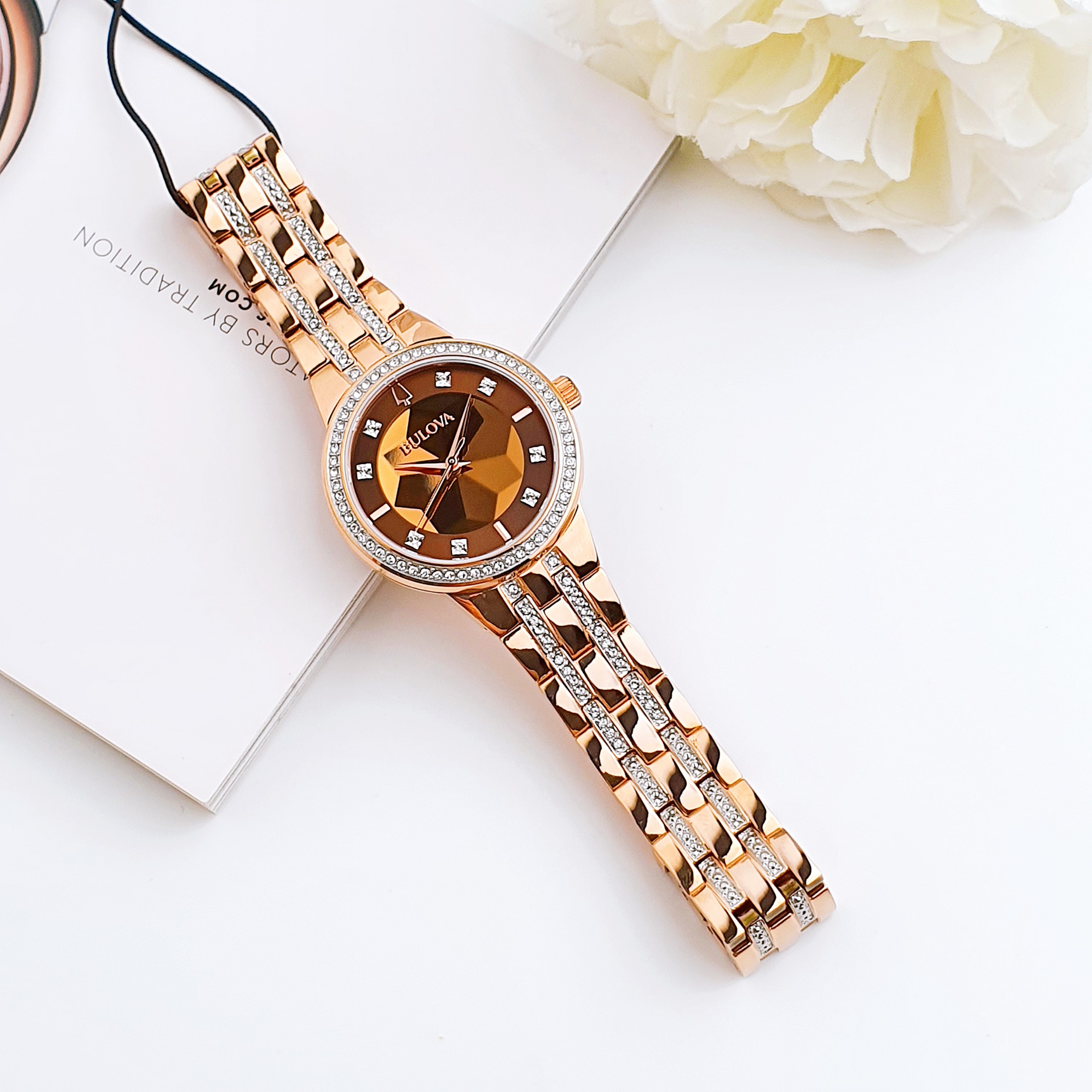 Ảnh 5 của (ĐỒNG HỒ NỮ) Bulova Phantom Women's Watch 98L266 32mm