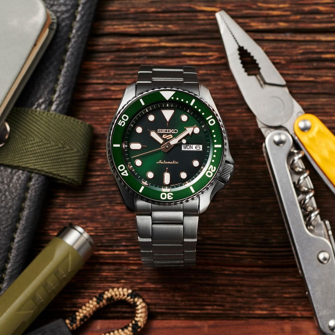 Ảnh 7 của (ĐỒNG HỒ NAM) (New) Seiko 5 Sports SRPD63K1 ( SRPD63 )