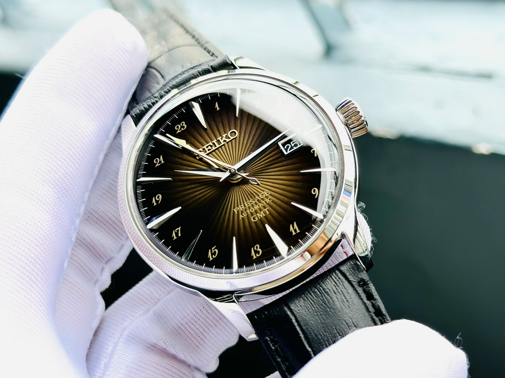Ảnh 3 của (ĐỒNG HỒ NAM) Seiko Presage Cocktail Time GMT SSK039J1 (SSK039) (Sary243)